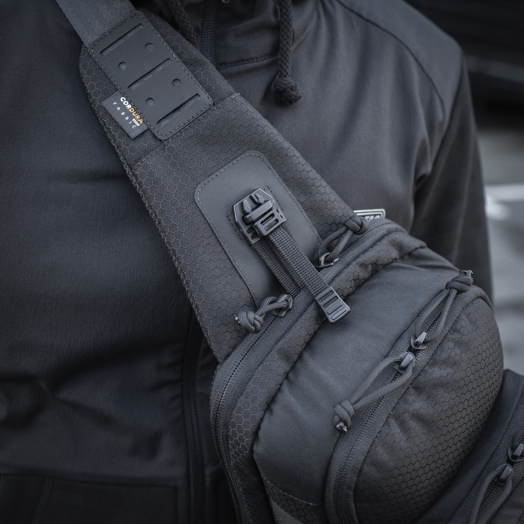 M-Tac сумка Cross Bag Slim Elite Hex Black — 10
