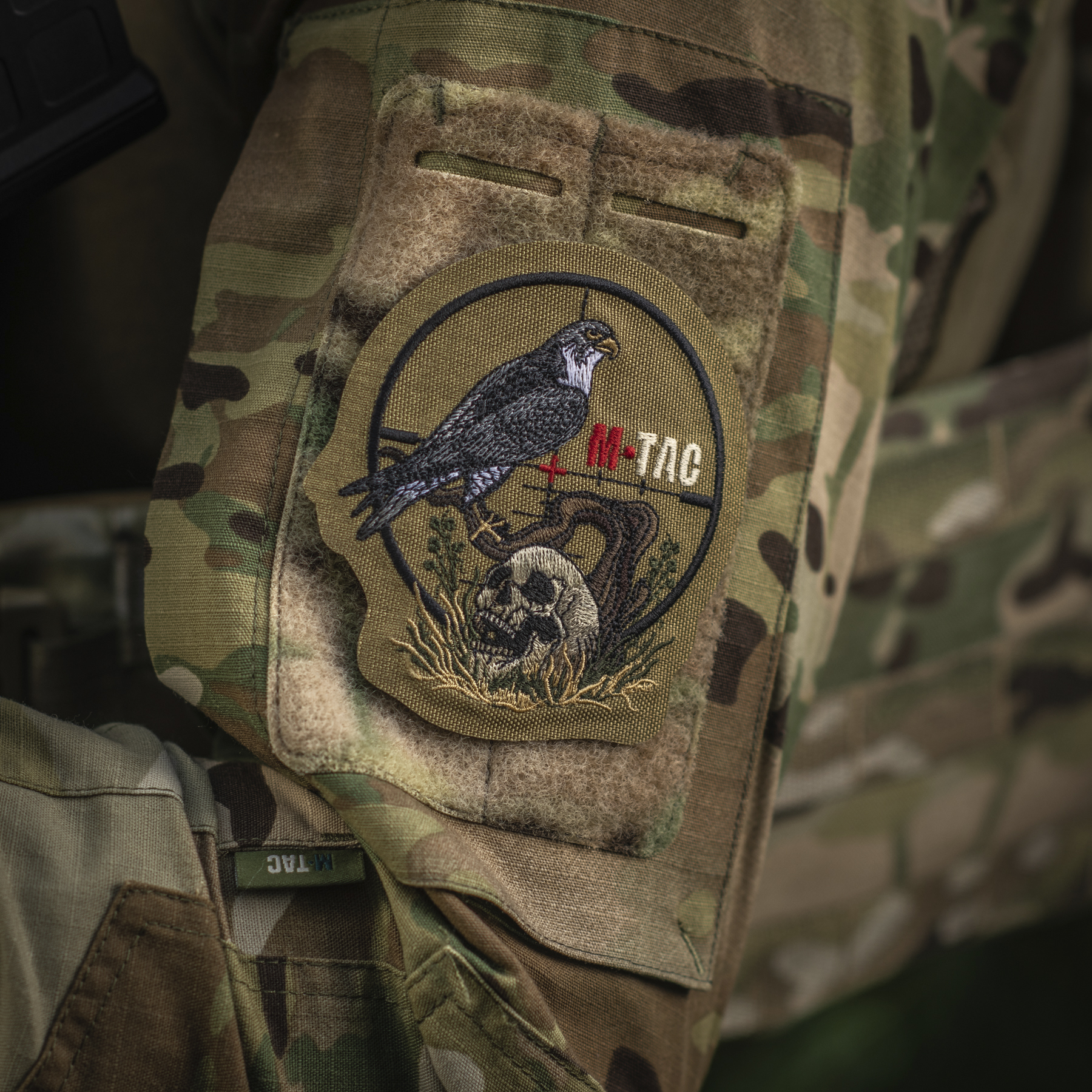 M-Tac нашивка Снайпер (вышивка) Coyote — 3