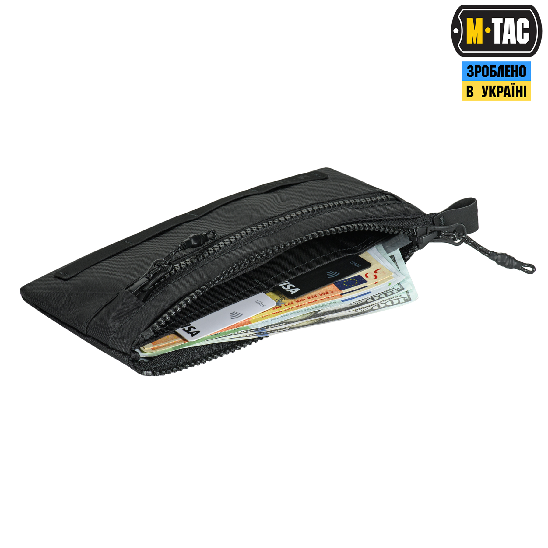 M-Tac кошелек горизонтальный X-Pac Elite Black — 7