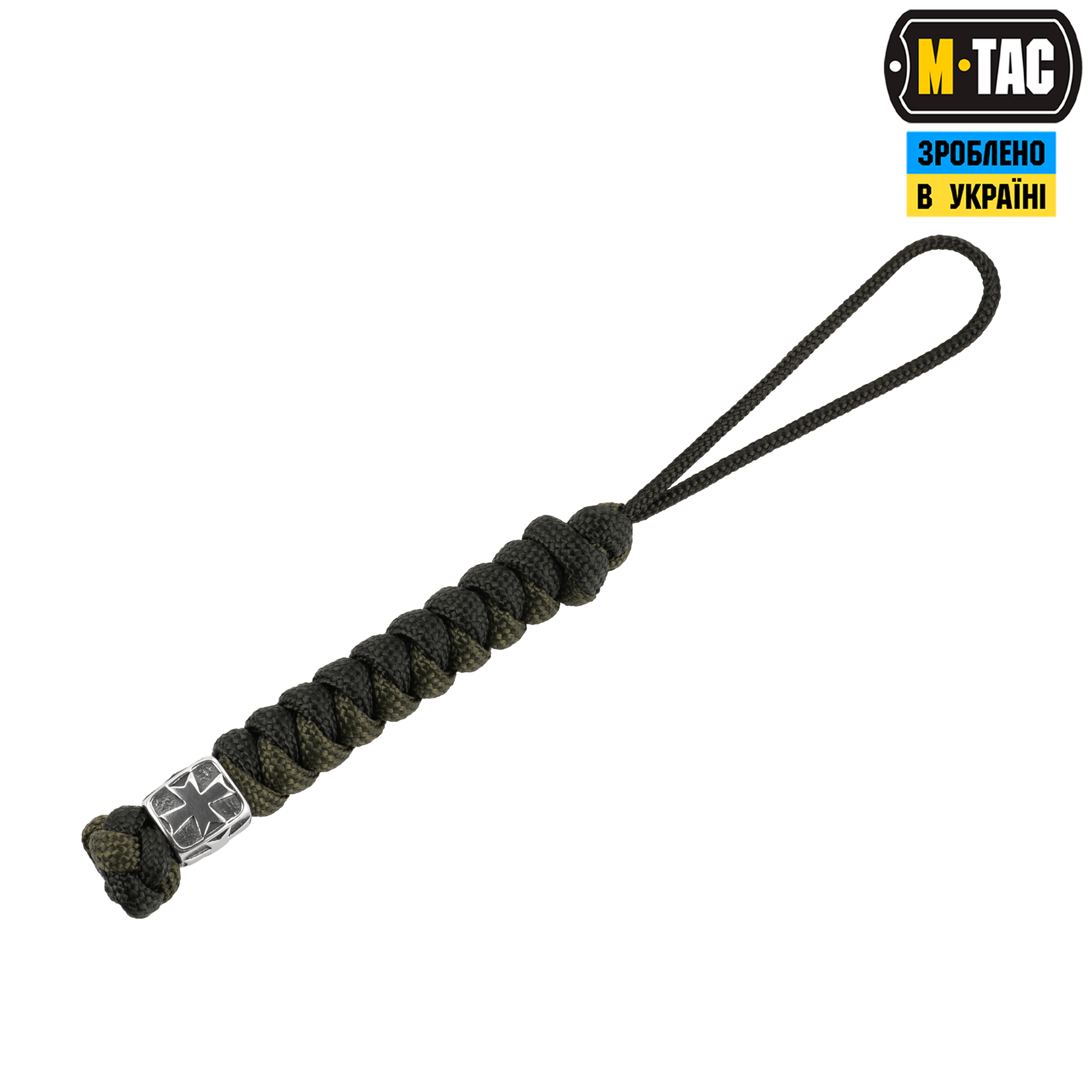 M-Tac темляк Viper Козацкий Крест Steel Black&Olive — 2