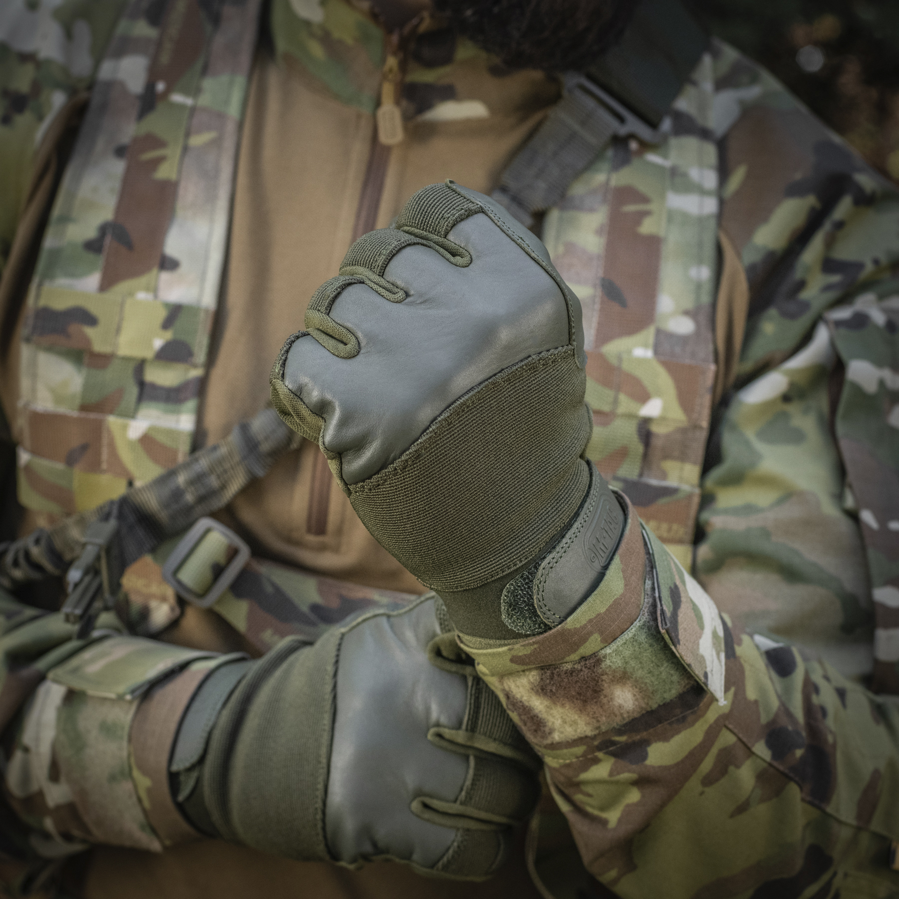 M-Tac перчатки Police Gen.2 Olive — 13