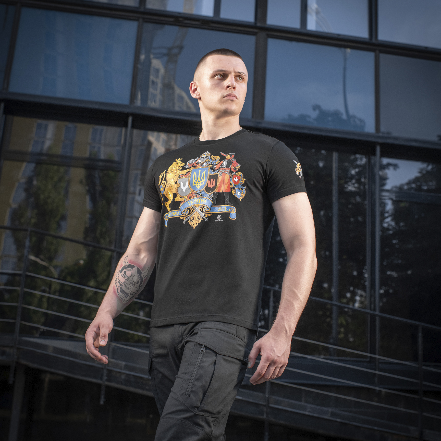 M-Tac футболка Україна понад усе! Black — 8