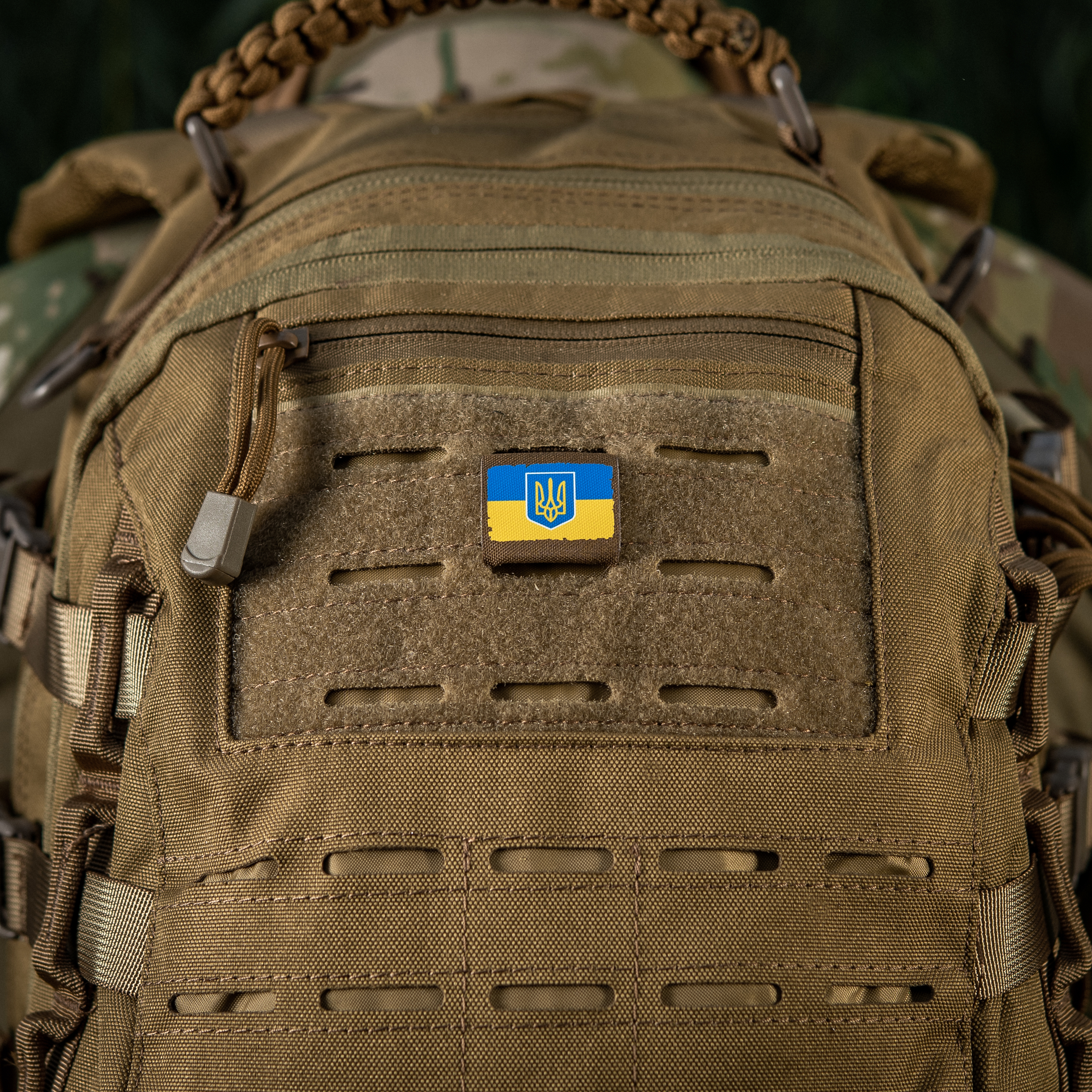 M-Tac MOLLE Patch Прапор України з гербом Full Color/Coyote — 6