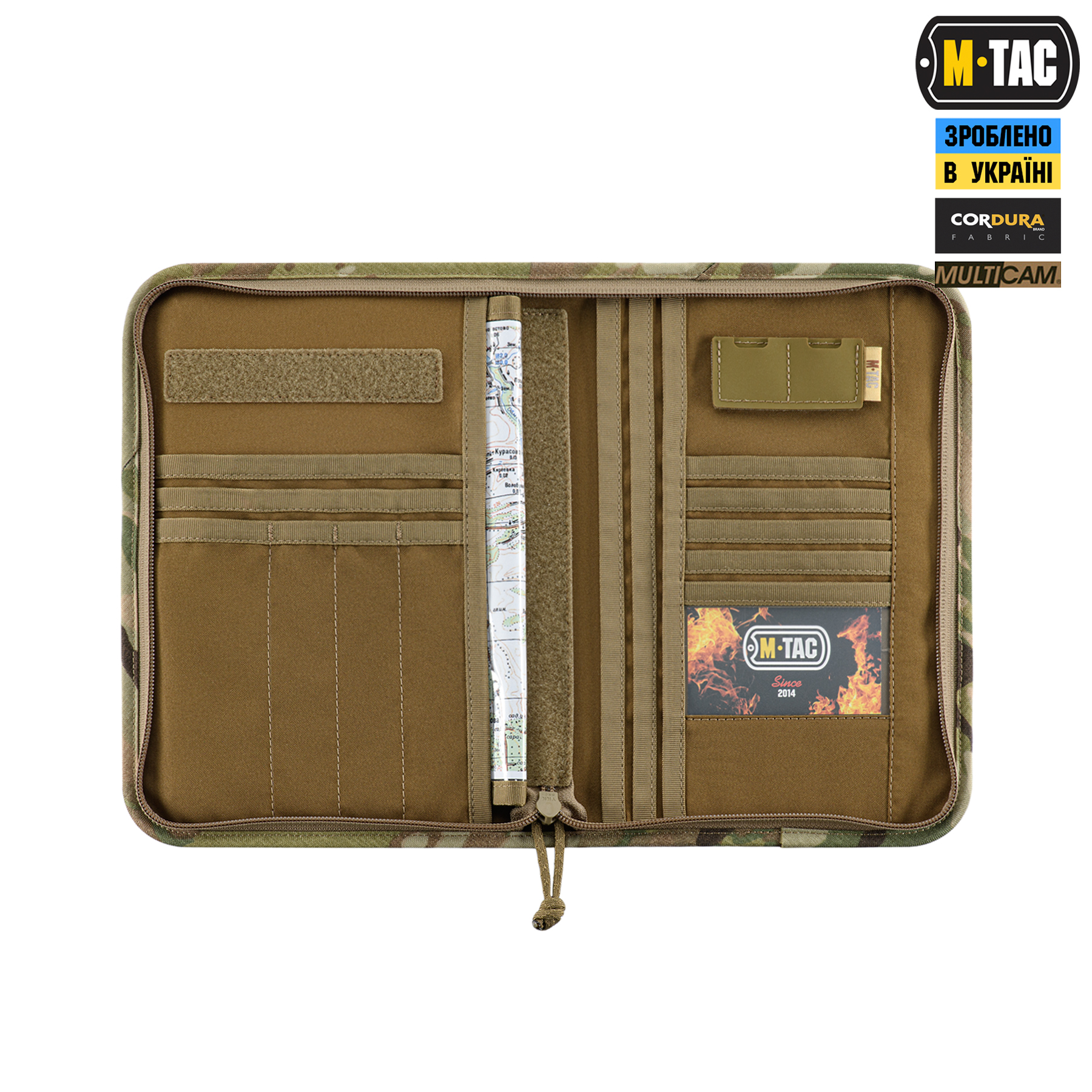 M-Tac планшет-органайзер А5 Elite Multicam — 5