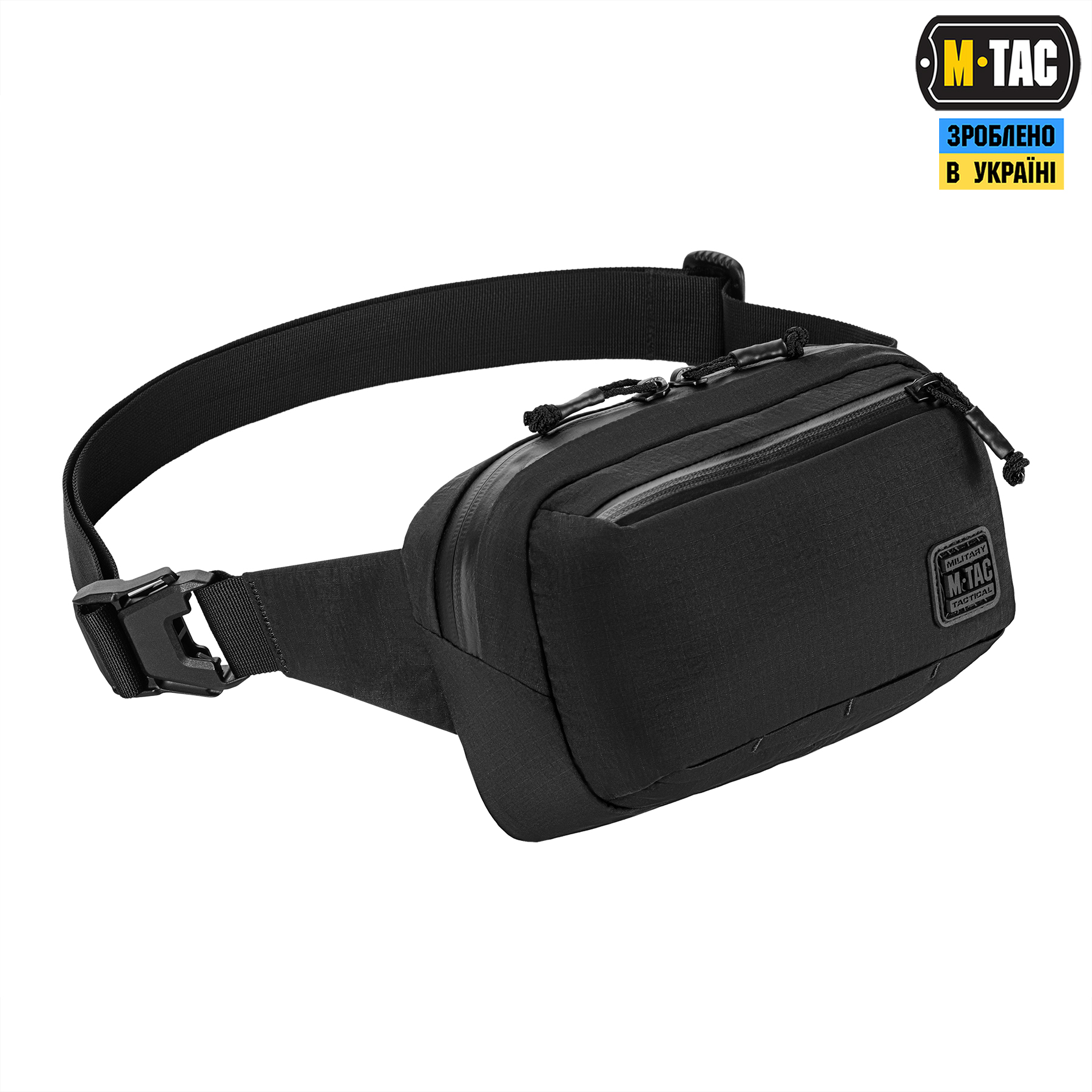 M-Tac сумка City Waist Bag Lite-NR Elite Black — 4