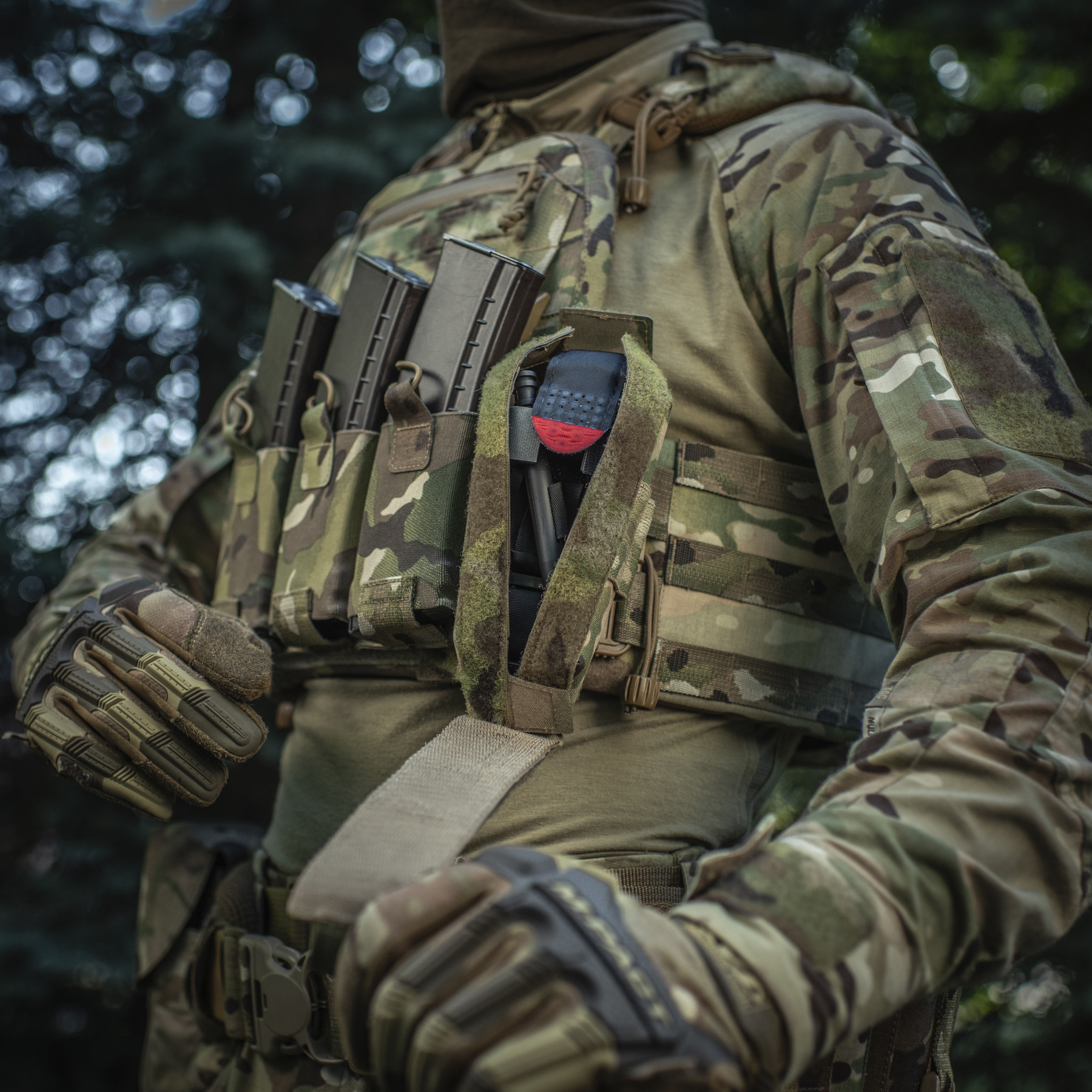 M-Tac подсумок для турникета закрытый FLAP Multicam — 30