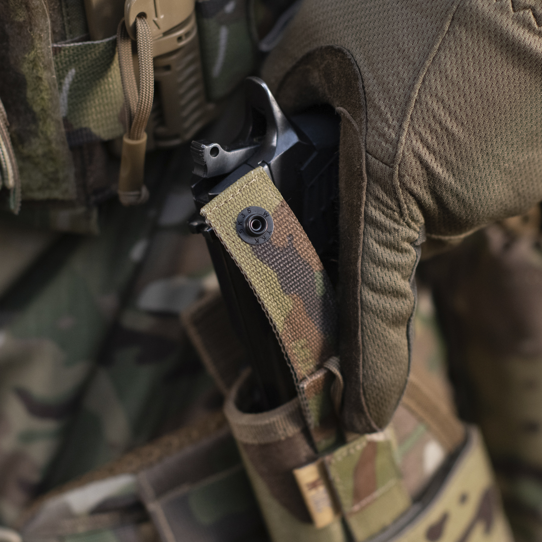 M-Tac кобура универсальная Elite Left Multicam — 15
