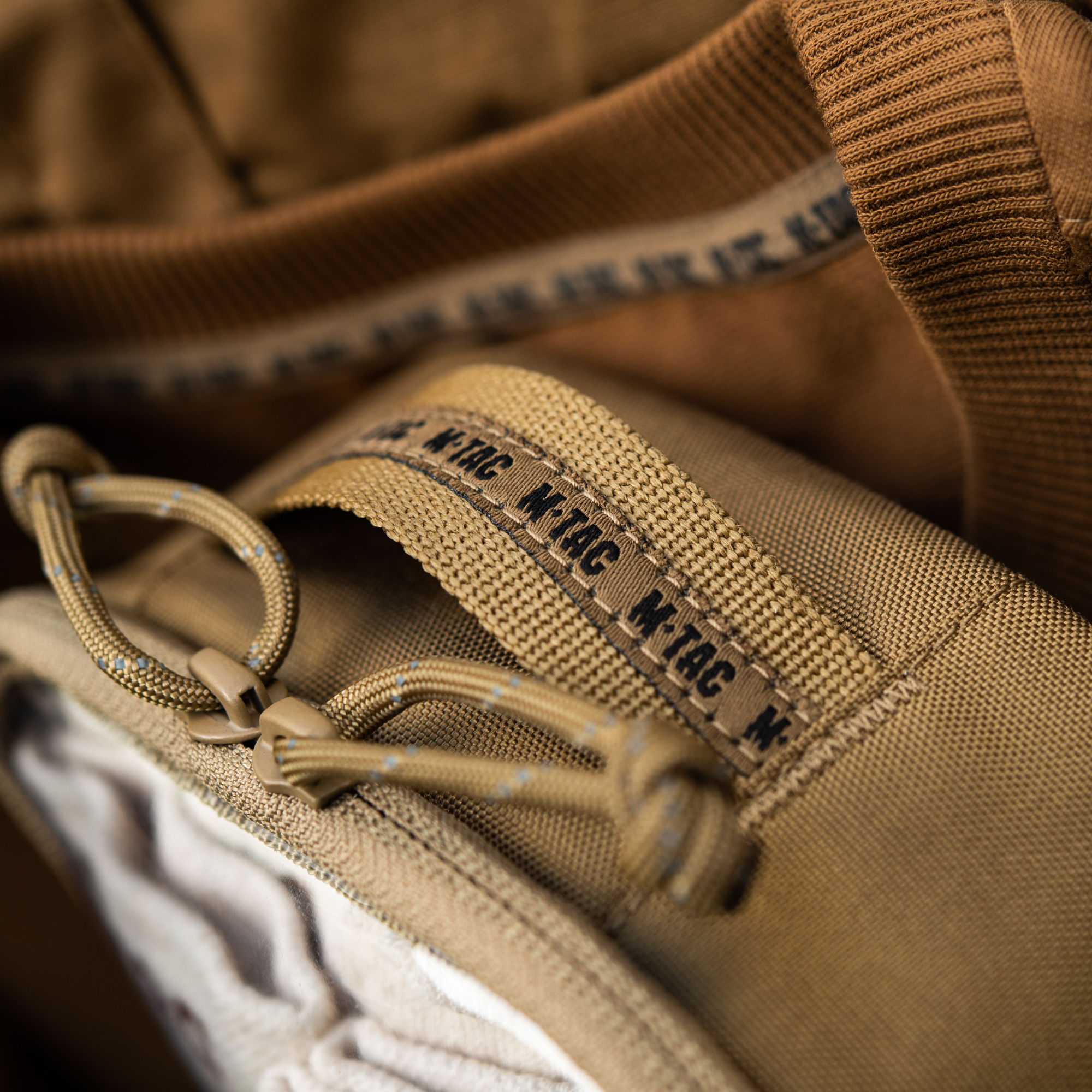 M-Tac органайзер утилитарный прозрачный Elite Small (22х14 см) Coyote — 11
