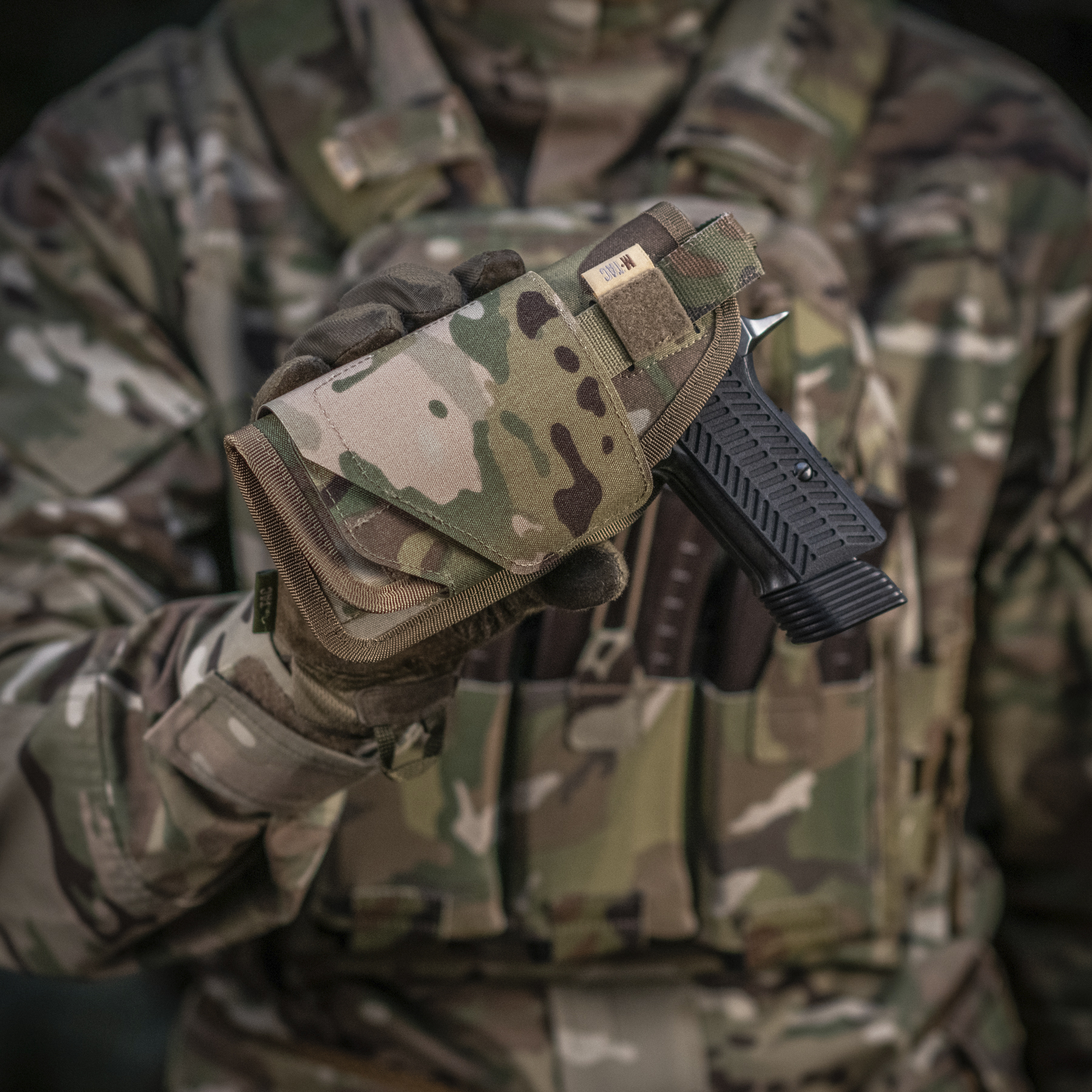 M-Tac кобура универсальная Elite Left Multicam — 22