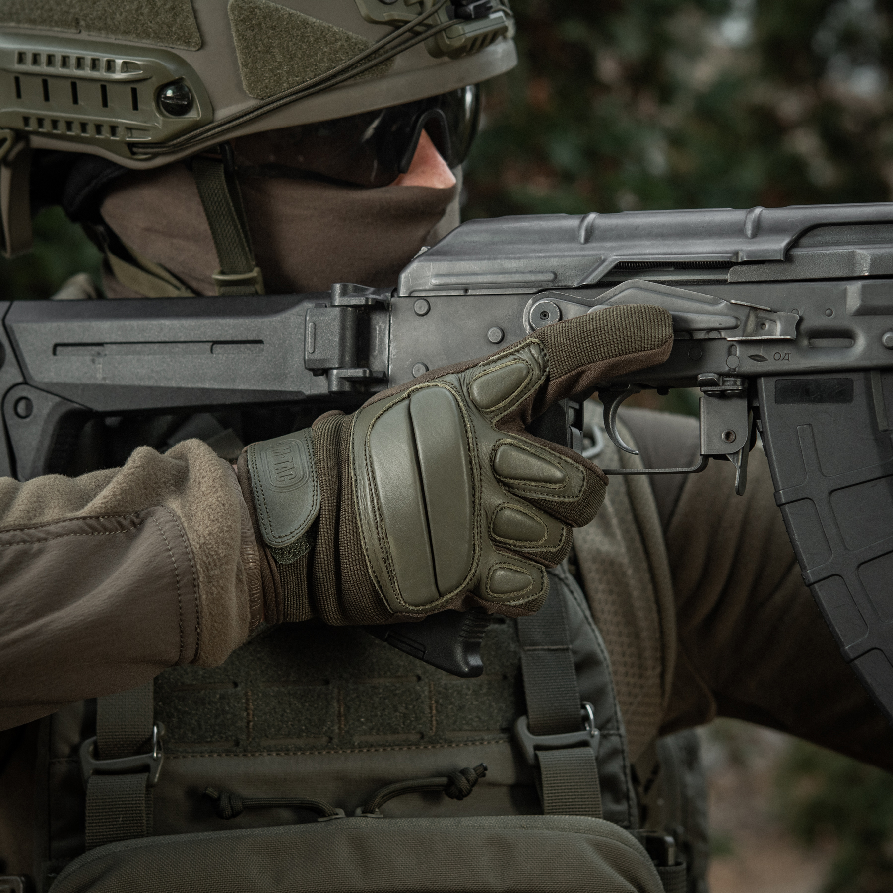 M-Tac перчатки Assault Mk.2 Olive — 13