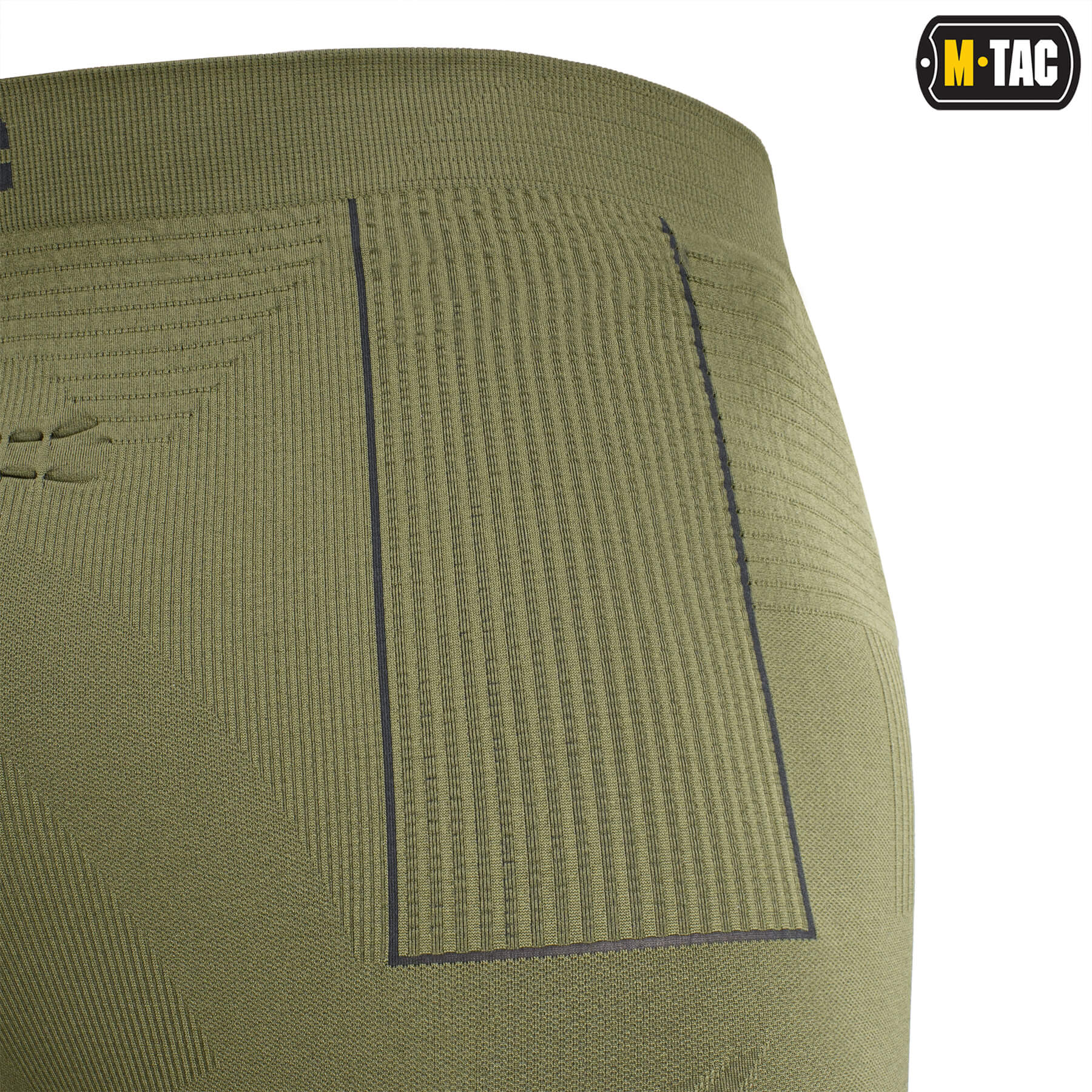 M-Tac термобрюки компрессионные Ranger Green/Dark Grey — 8