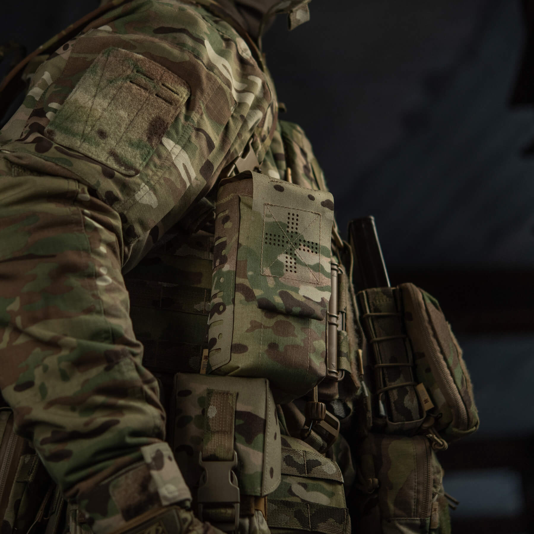 M-Tac подсумок медицинский вертикальный Small Gen.II Elite Multicam — 16