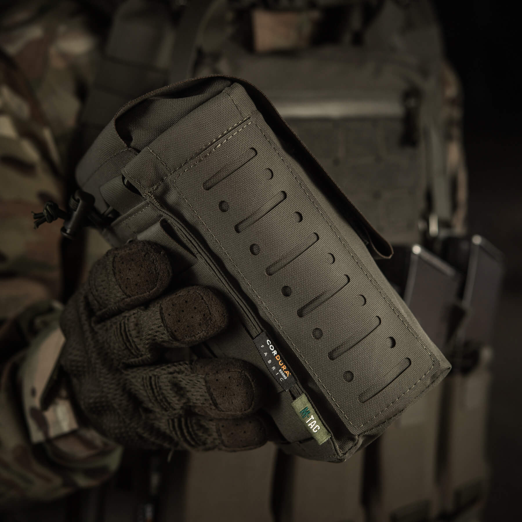 M-Tac подсумок медицинский вертикальный Large Gen.II Elite Ranger Green — 13
