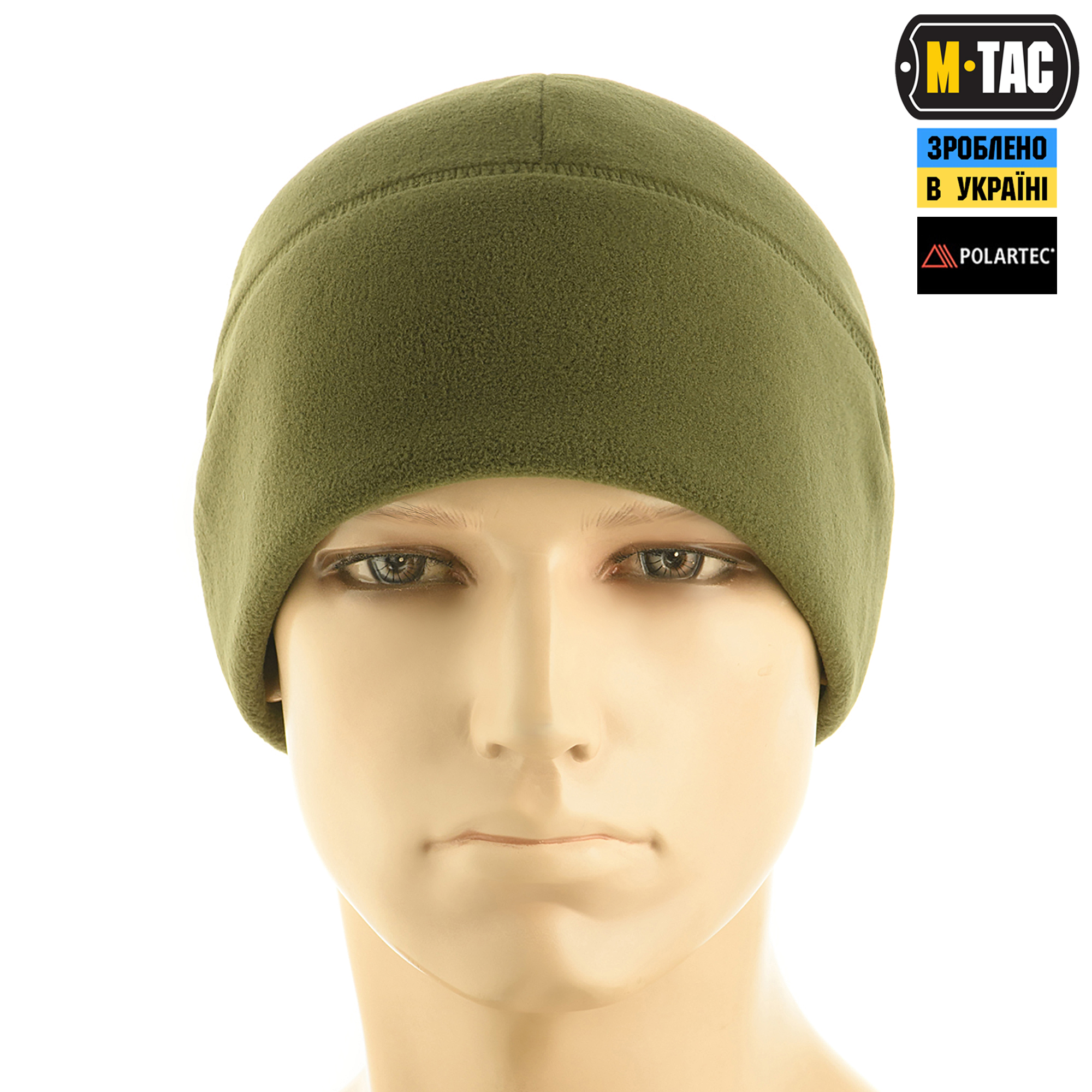 M-Tac шапка Watch Cap флис Polartec Army Olive — 3