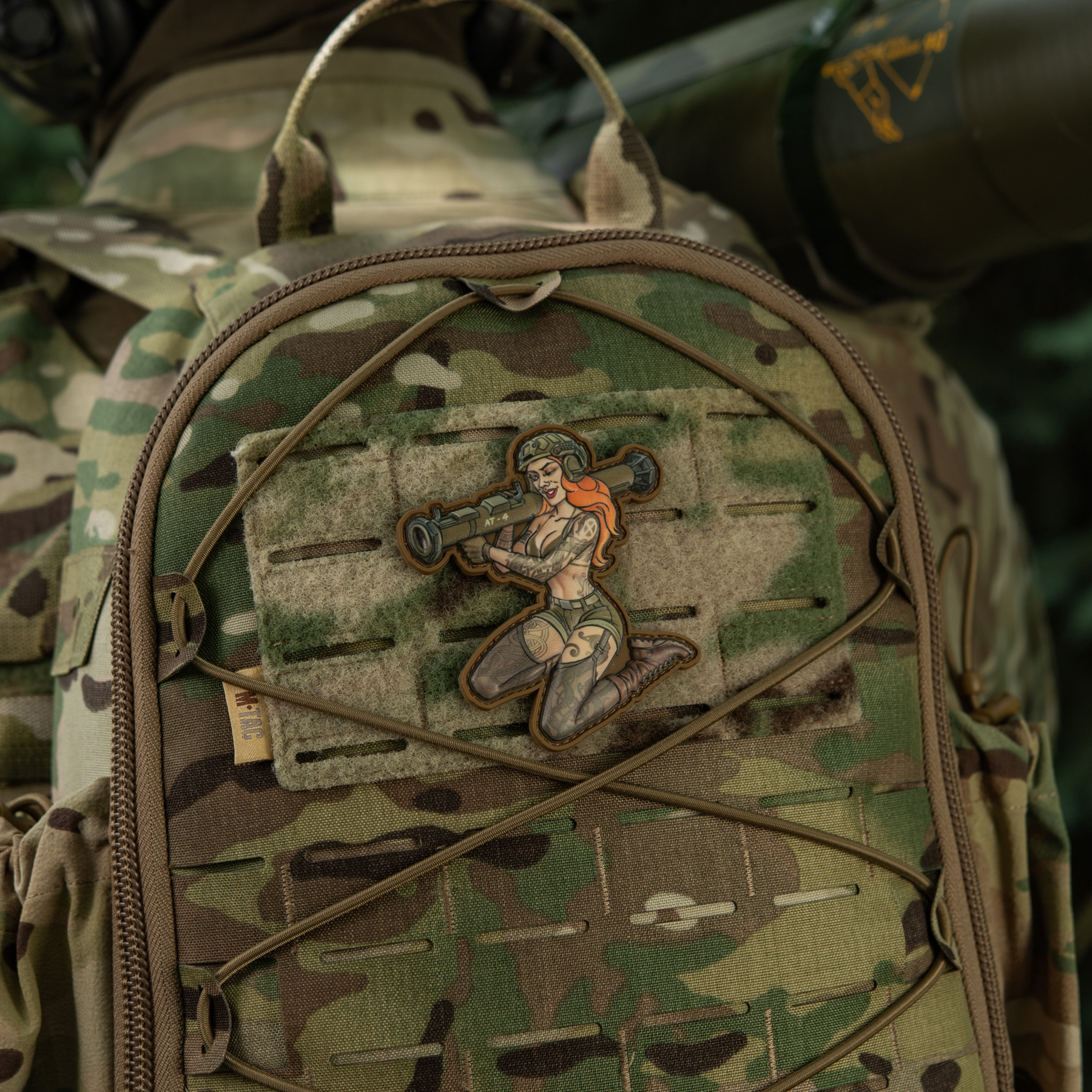 M-Tac нашивка girl №10 PVC Skandinavik — 16