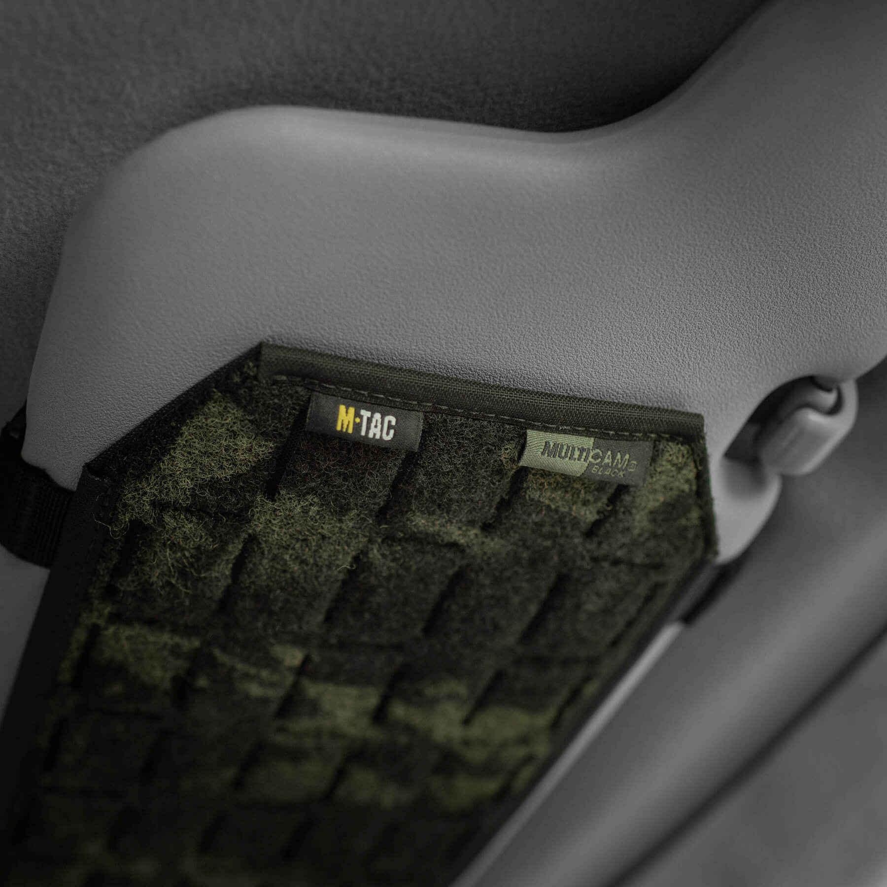 M-Tac велкро-панель на автомобильний солнцезащитный визор Elite Multicam Black — 21
