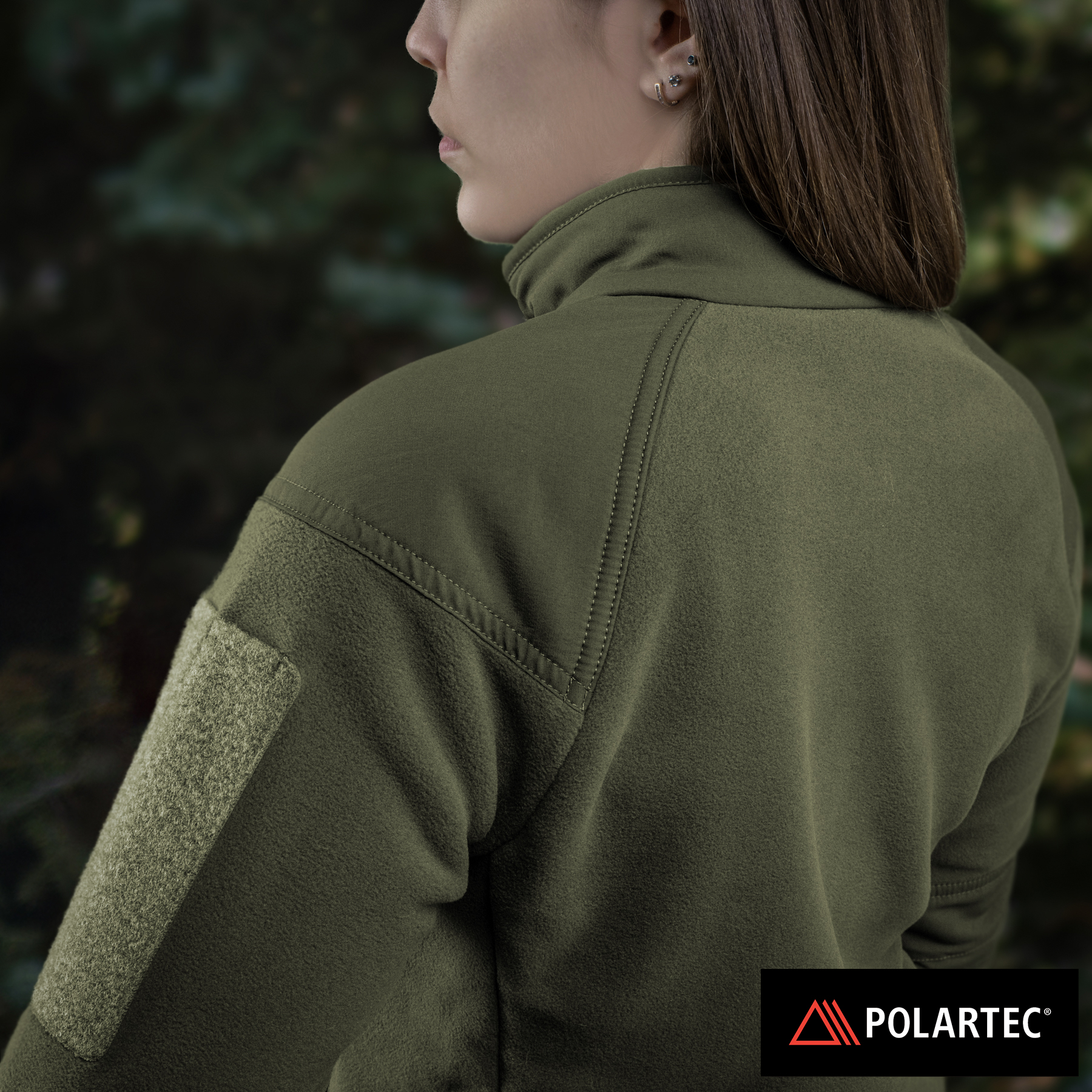M-Tac куртка Combat Fleece Polartec Jacket Lady Army Olive — 11