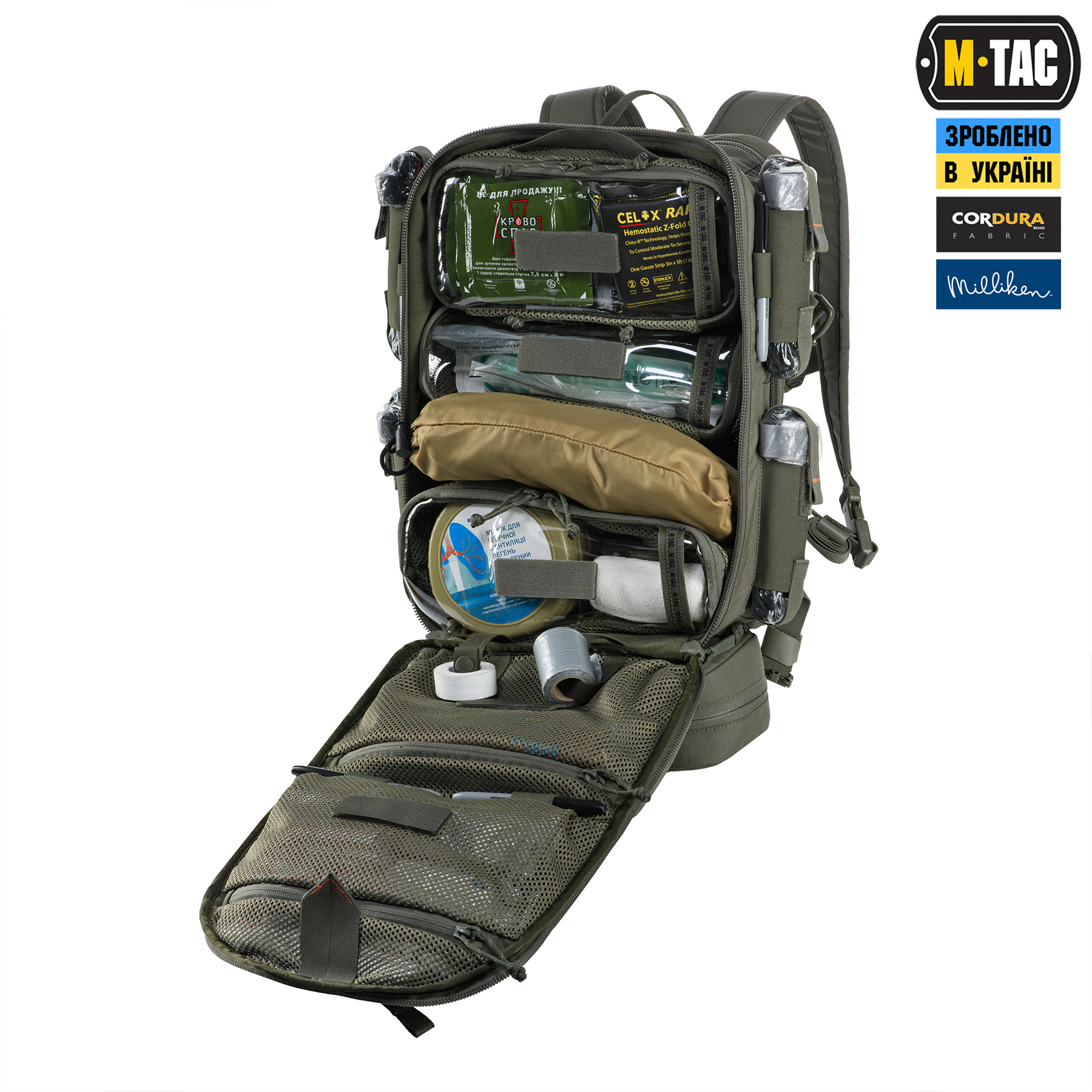M-Tac рюкзак боевого медика Elite Ranger Green — 14