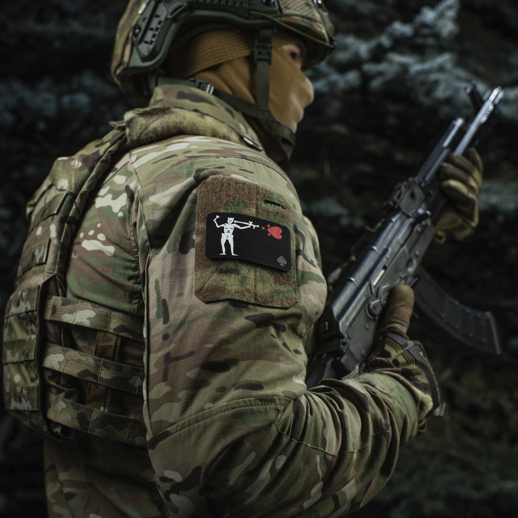 M-Tac нашивка прапор Чорна Борода РПГ-7 Black — 8