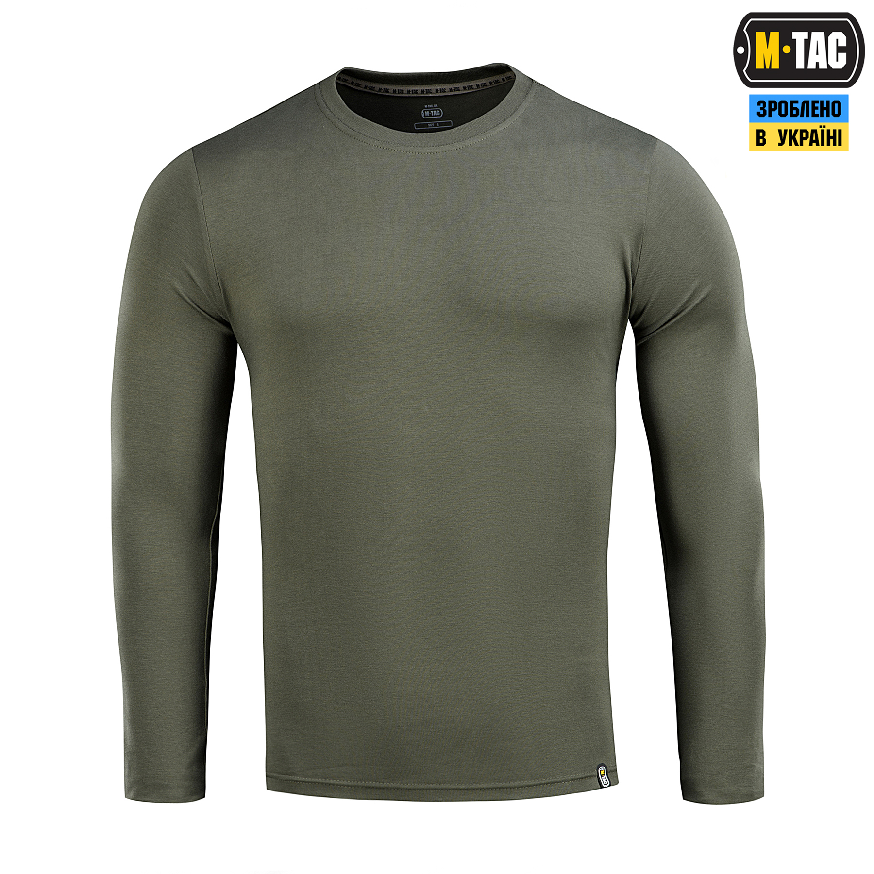 M-Tac футболка длинный рукав 93/7 Army Olive — 3