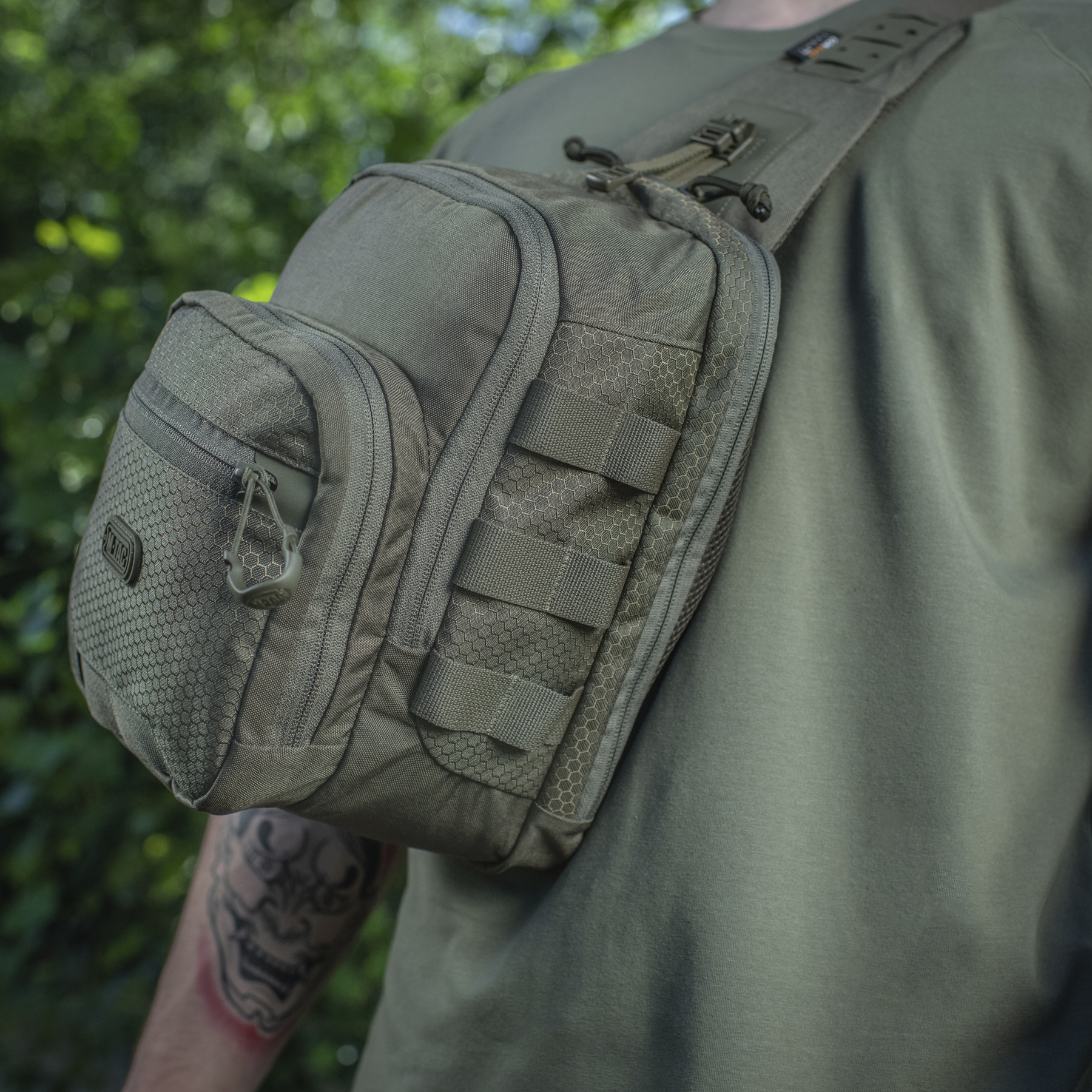 M-Tac сумка Cross Bag Elite Hex Ranger Green — 11