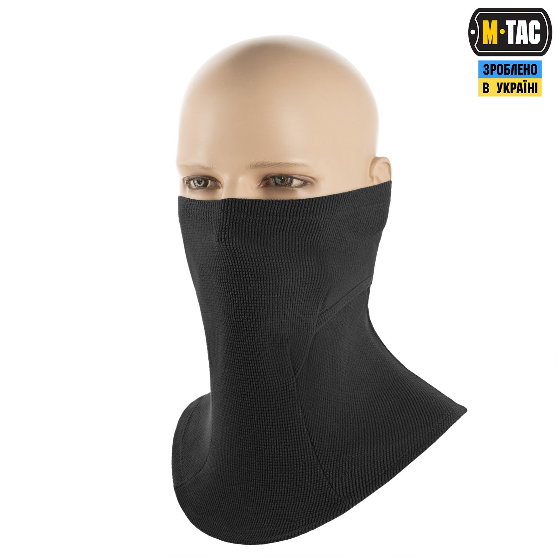 M-Tac балаклава-ниндзя Pro микрофлис рип-стоп Black — 4