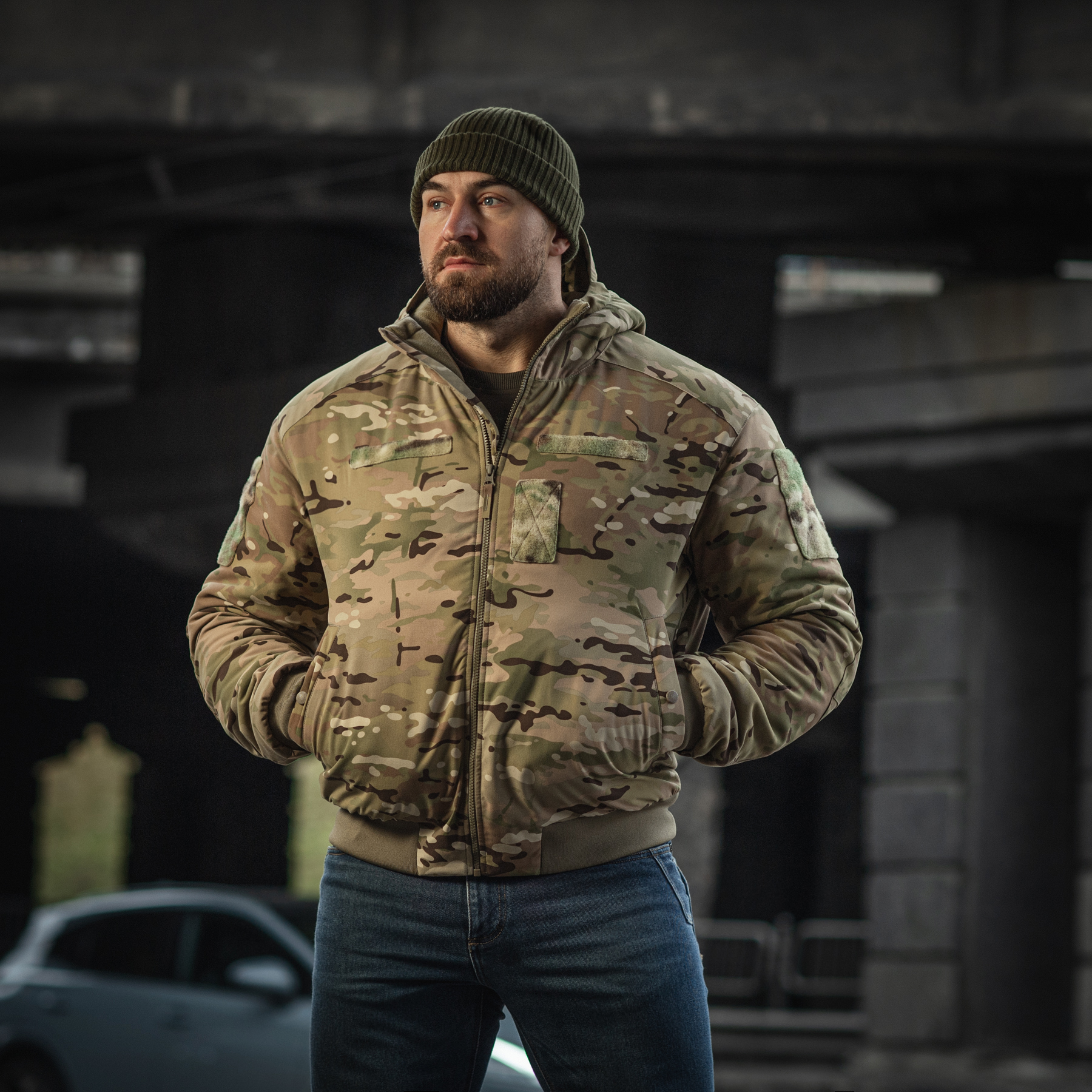 M-Tac куртка MA-1 Hooded Military Primaloft MC — 44