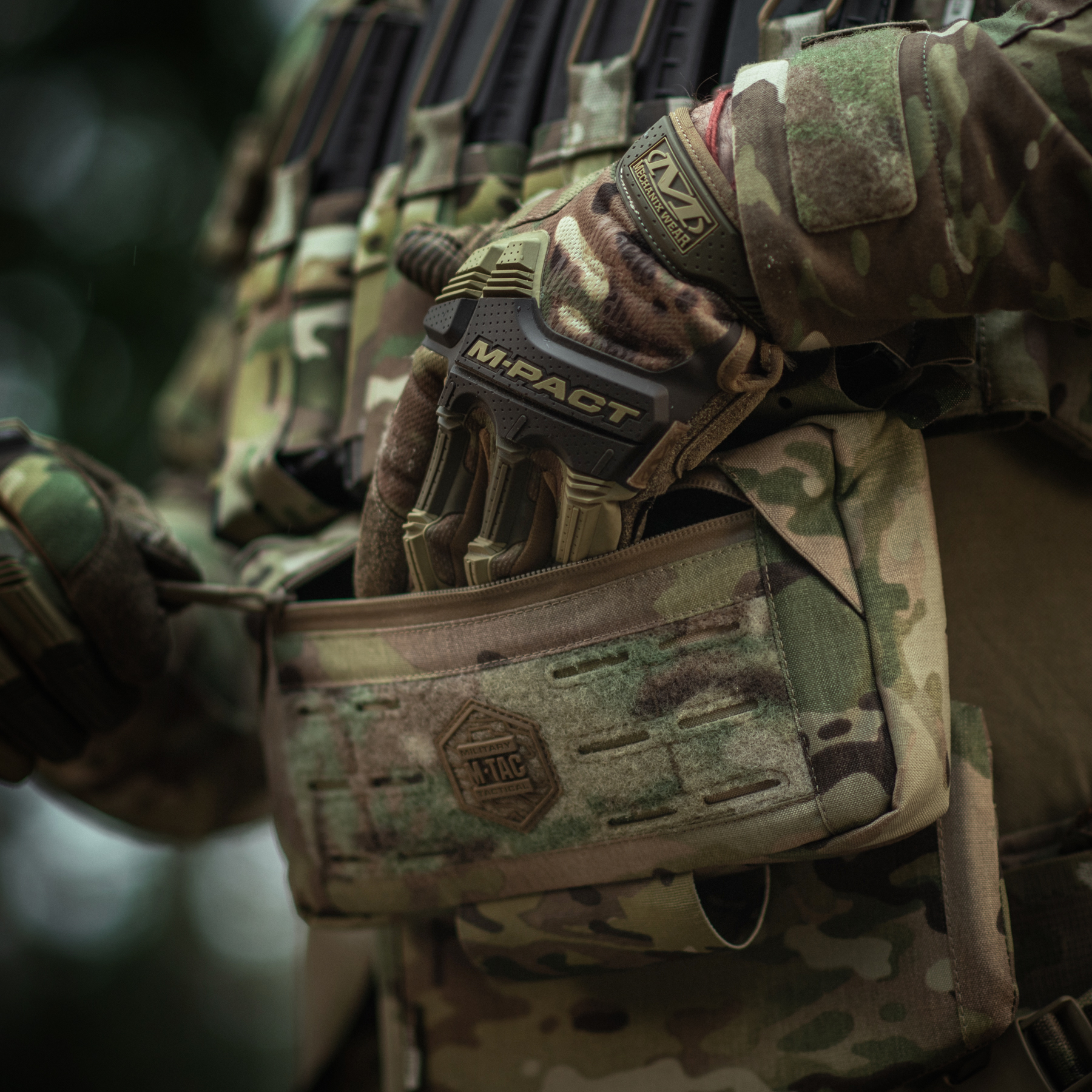 M-Tac защита живота с баллистическим пакетом 2 класс защиты (BRONYX) Multicam — 25