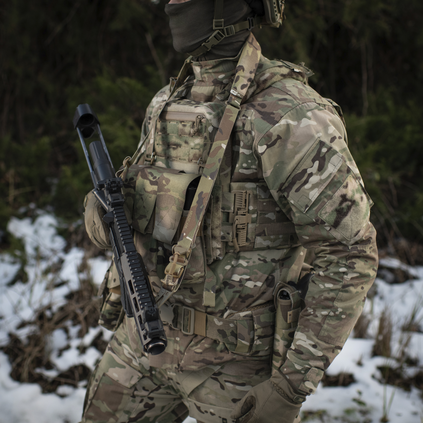 M-Tac ремень оружейный универсальный Multicam — 12