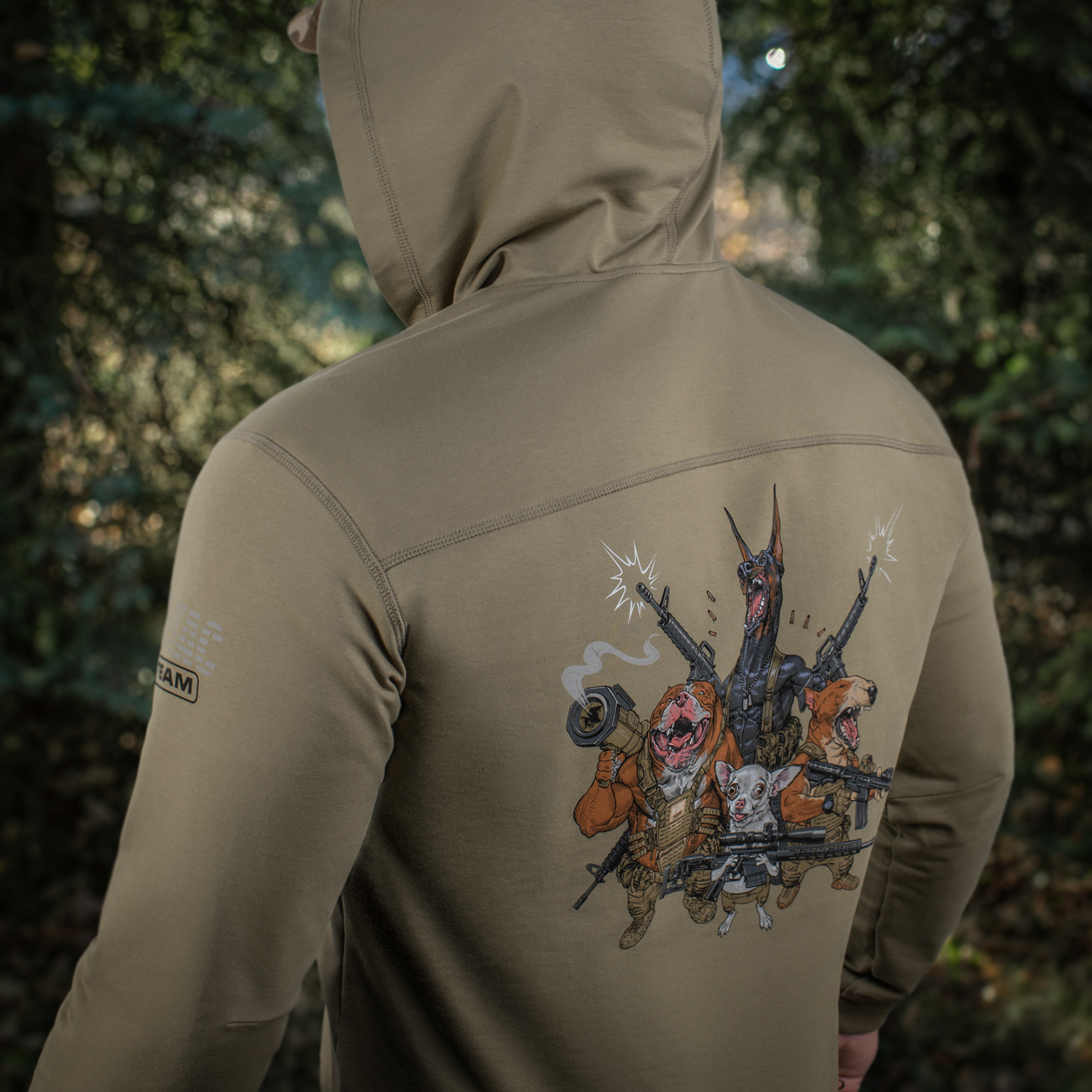 M-Tac кофта Hoodie Rex Team Tan — 19