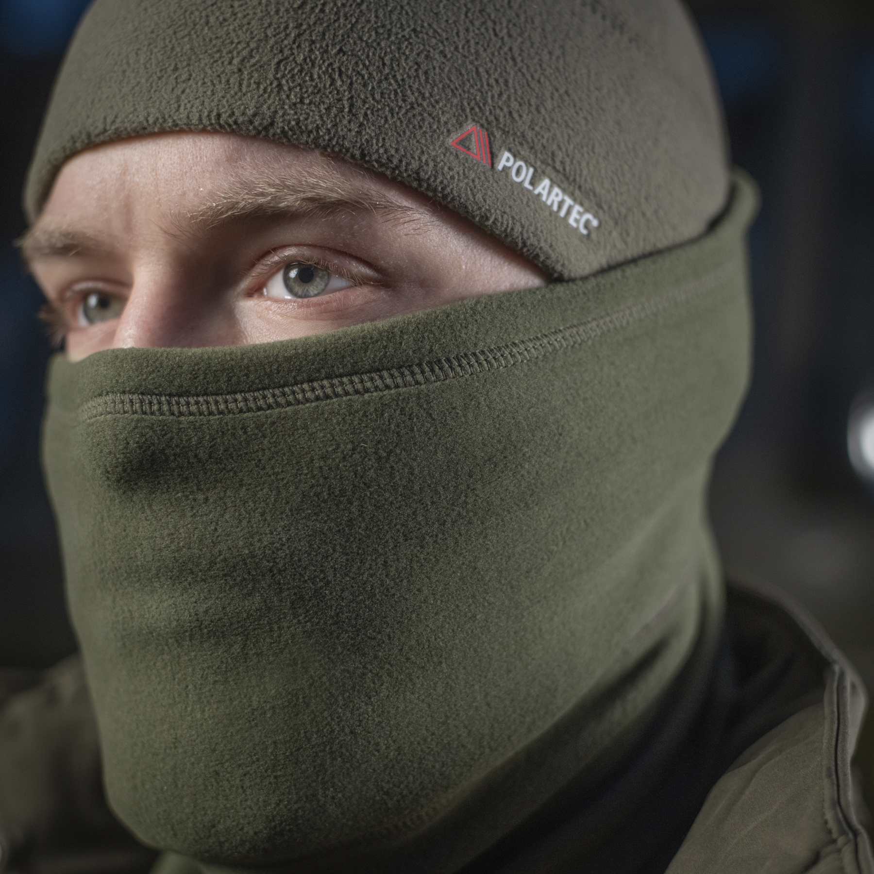 M-Tac шарф-труба анатомический Polartec Army Olive — 8