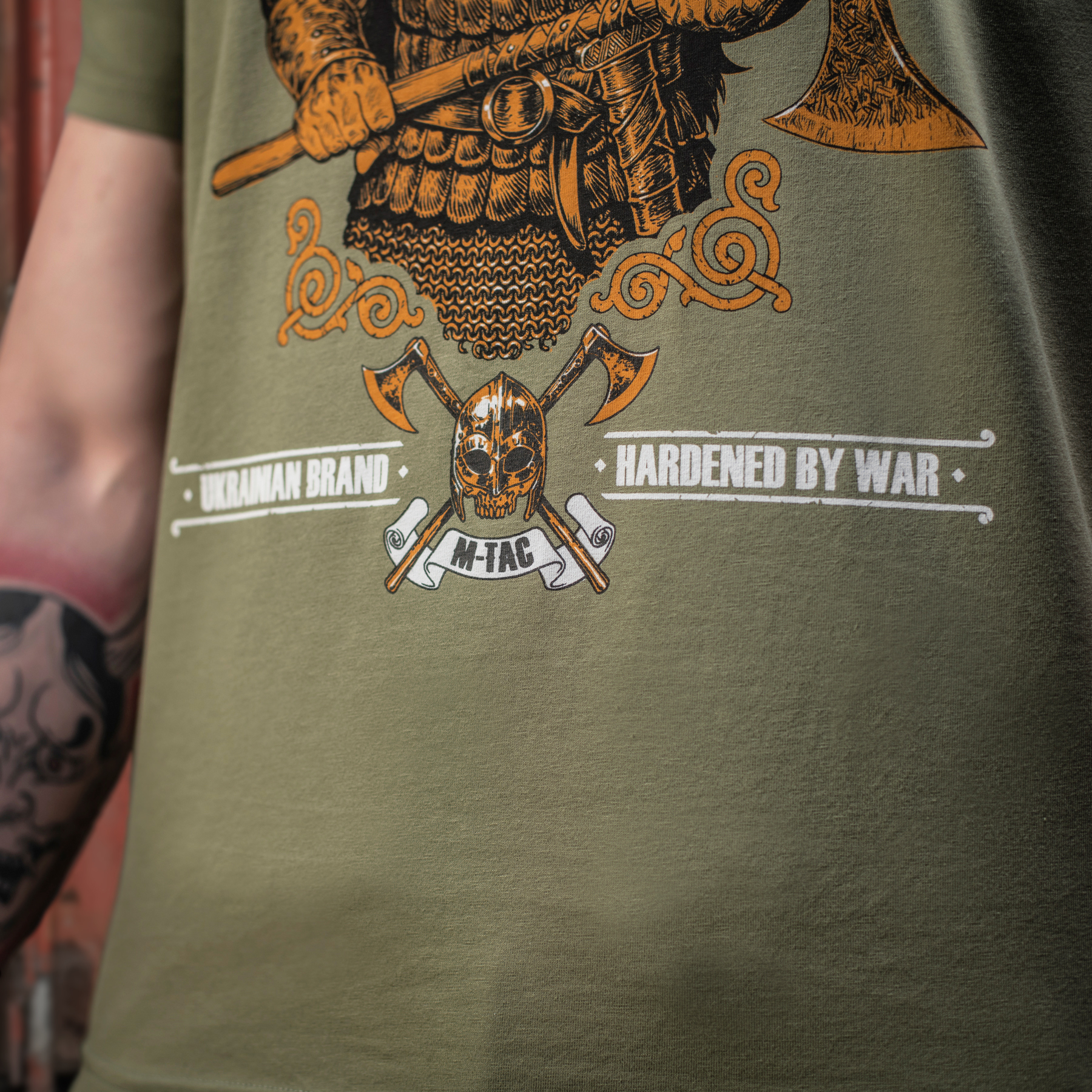 M-Tac футболка Viking Light Olive — 14