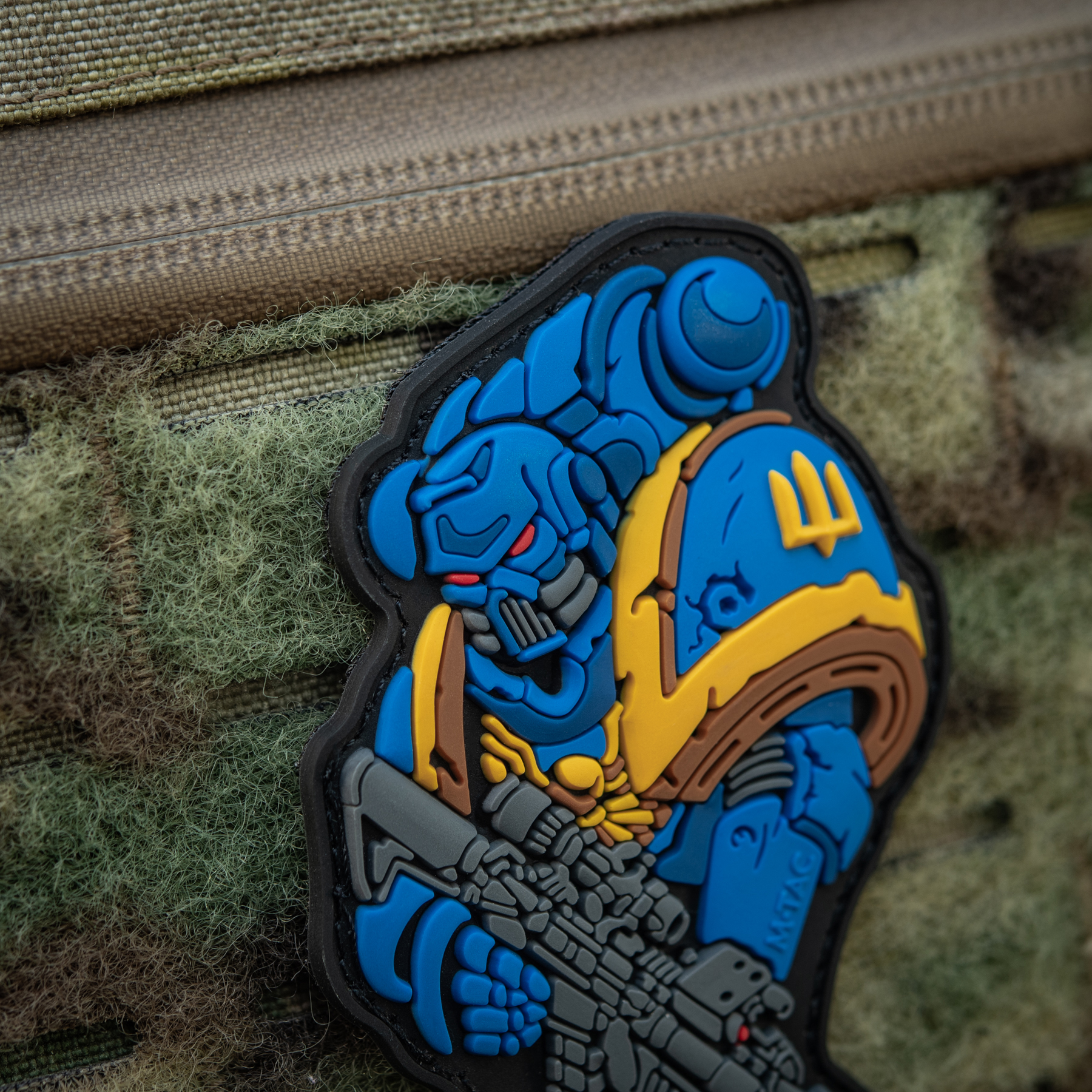 M-Tac нашивка Штурмовик Yellow/Blue — 10