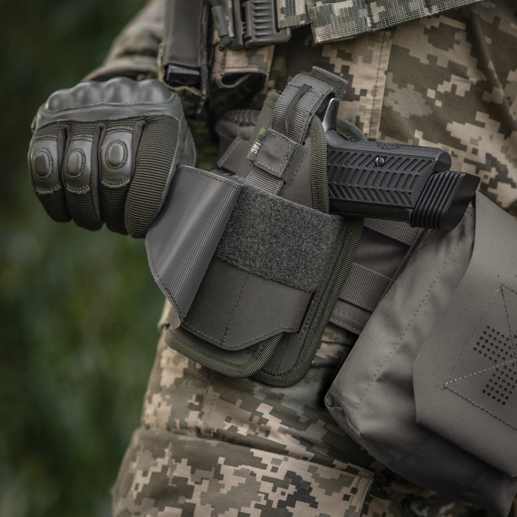 M-Tac кобура универсальная Elite Left Ranger Green — 18