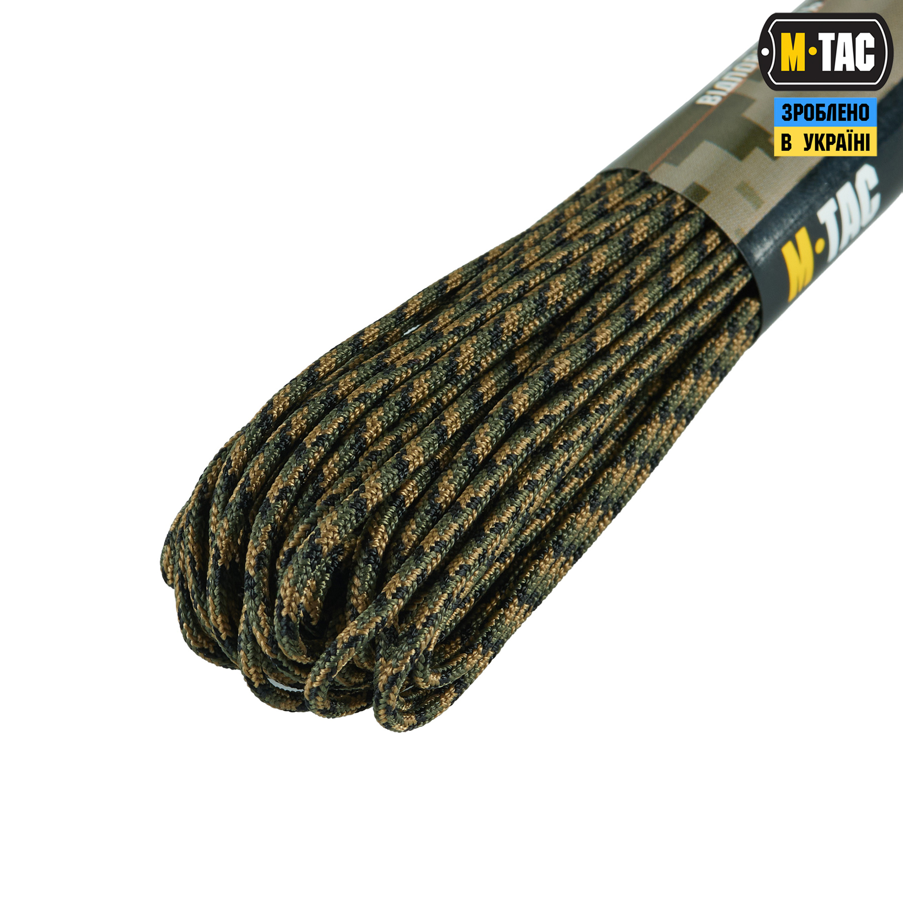 M-Tac паракорд Minicord Mil-Spec 15m Woodland Marpat — 4