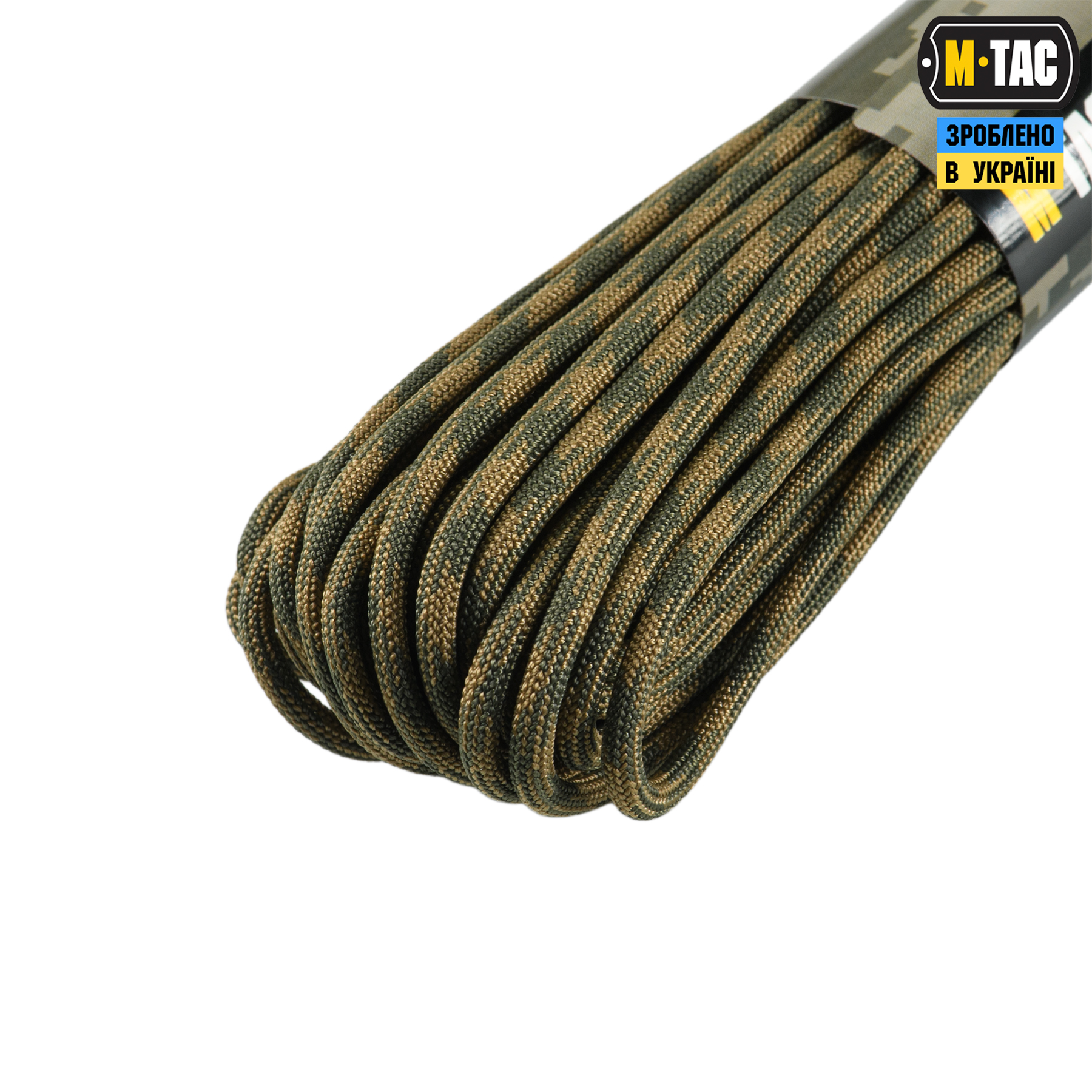 M-Tac паракорд 550 mil-spec 15m Coyote/Ranger Green — 4