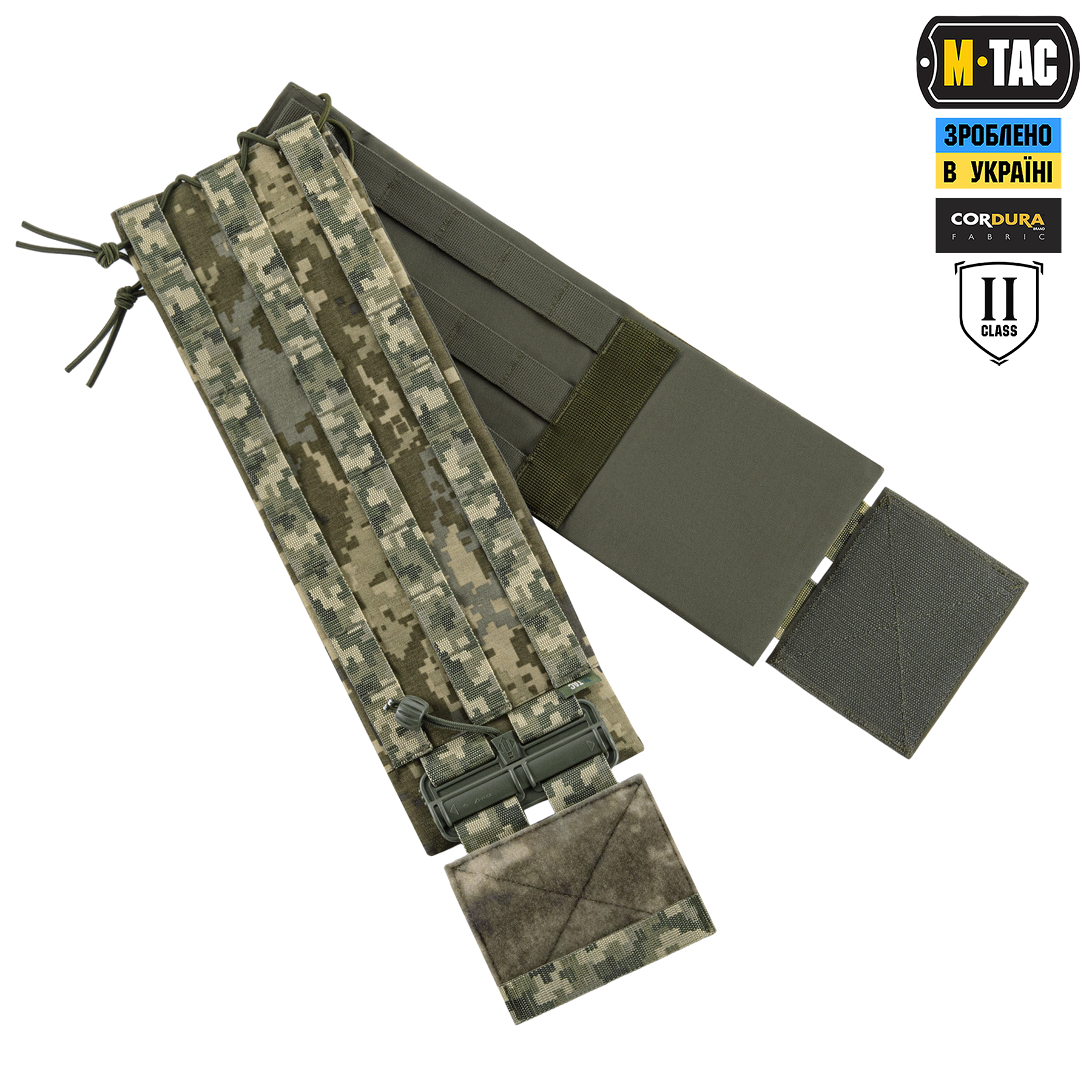 M-Tac камербанд с баллистическими пакетами 2 класс (FMS) для Cuirass Elite MM14 — 2
