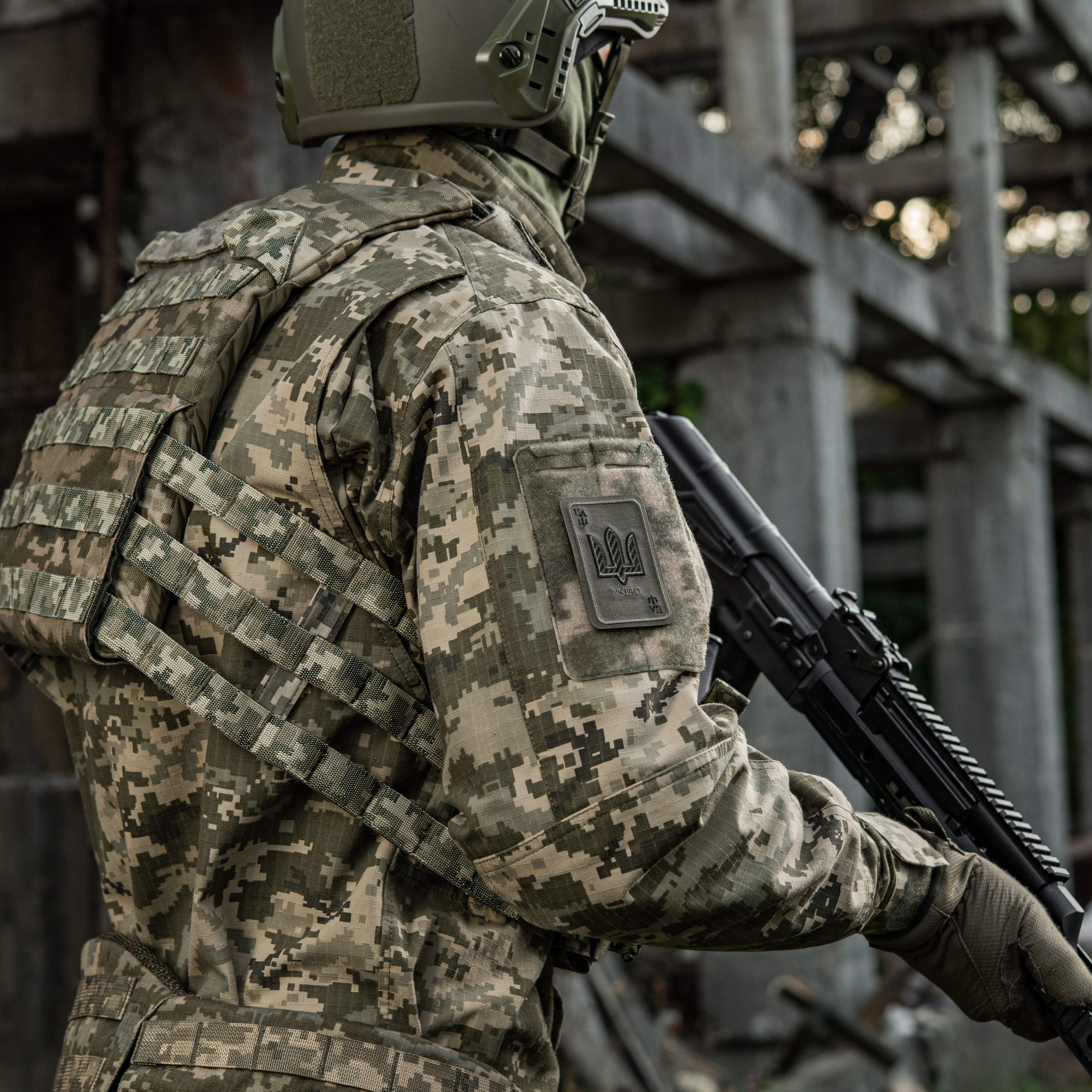 M-Tac нашивка Козирна карта (вишивка) Ranger Green — 10