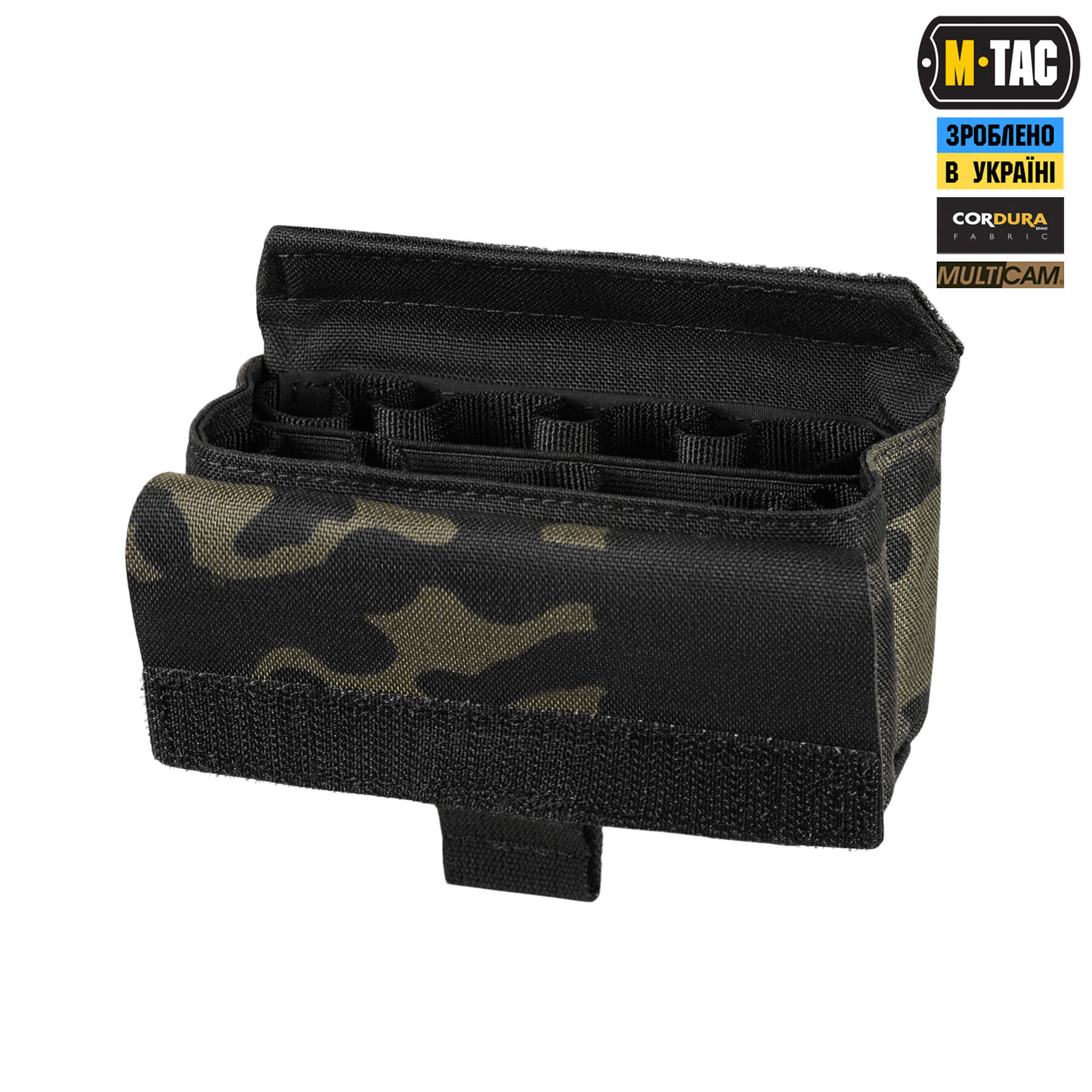 M-Tac подсумок под 12 калибр на 10 патронов Elite Multicam Black — 6