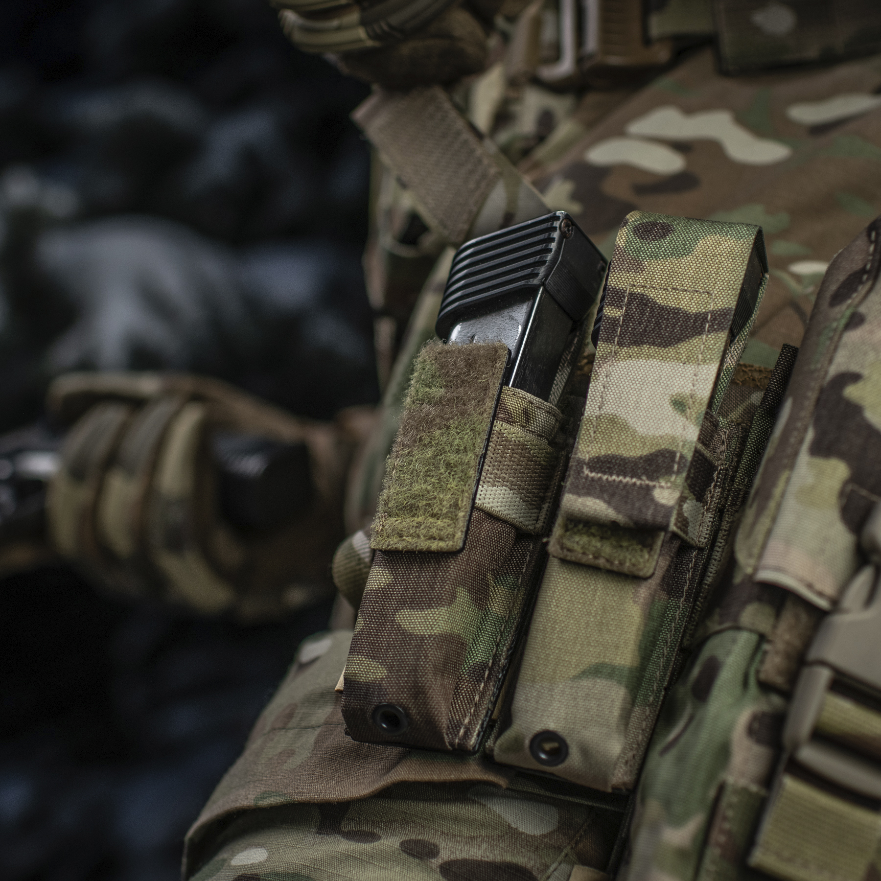 M-Tac подсумок для пистолетного магазина/мультитула Elite Multicam — 11