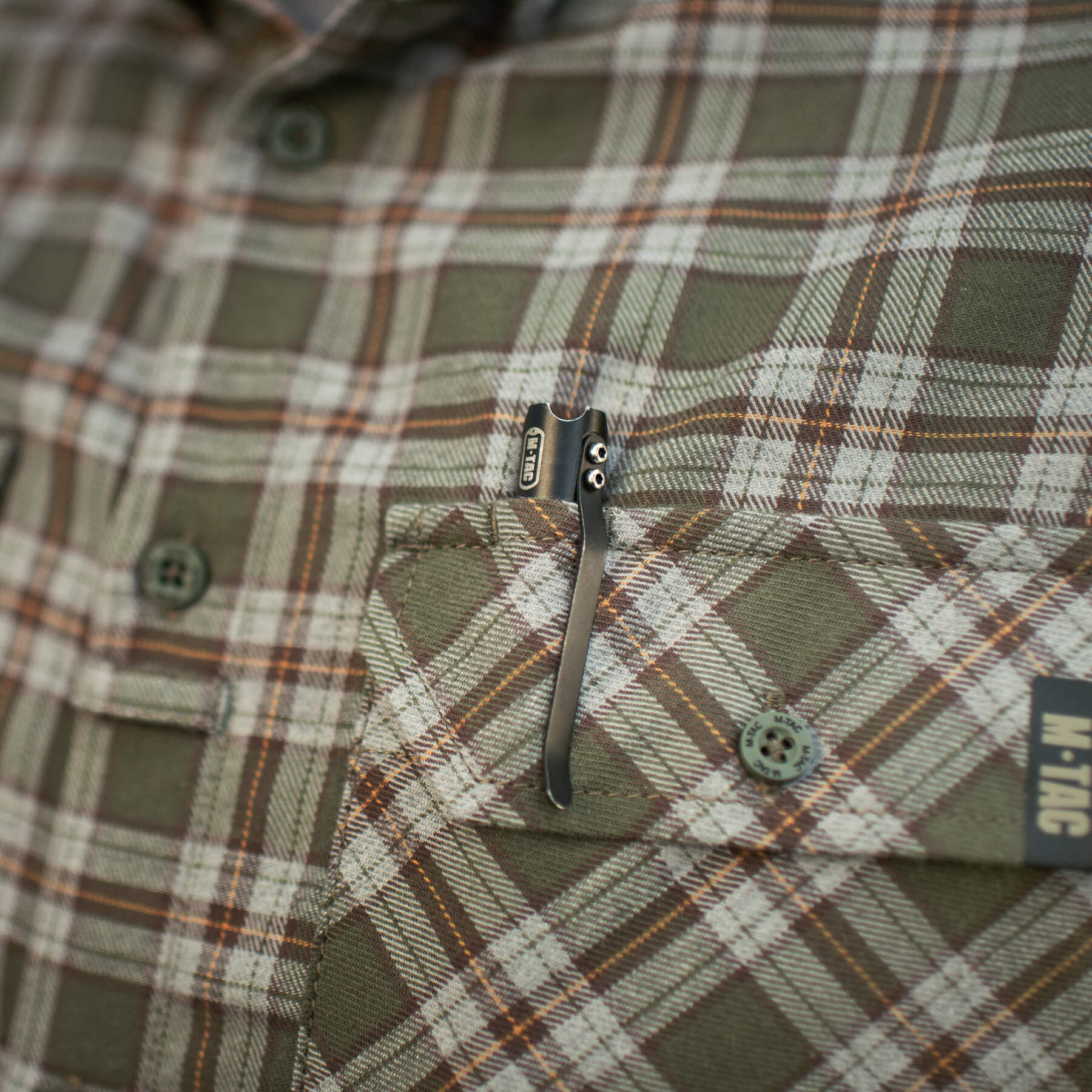 M-Tac рубашка Lumberjack Cotton Shirt Olive/Grey — 26