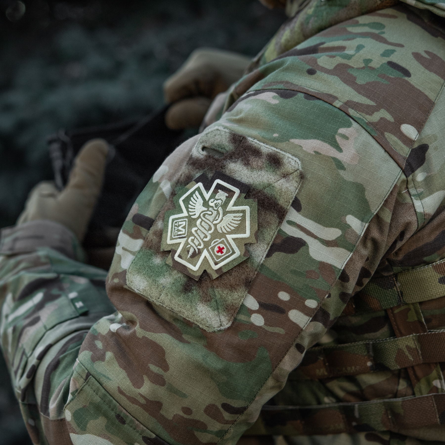 M-Tac нашивка Paramedic (вышивка) Multicam — 8