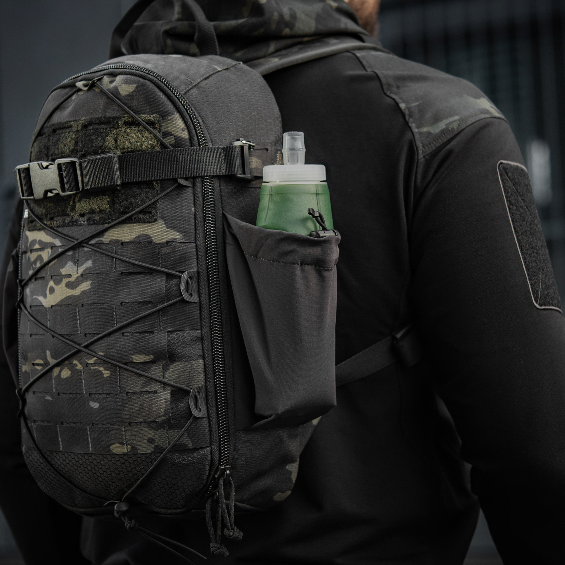M-Tac рюкзак Sturm с эргономичными лямками Elite Multicam Black — 22