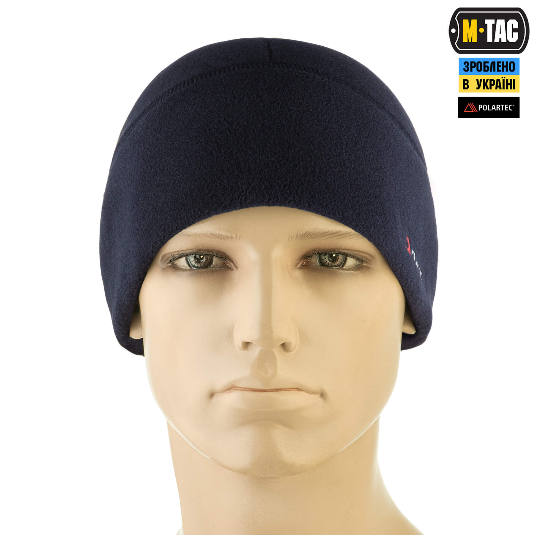 M-Tac шапка Watch Cap Polartec Cold Weather Dark Navy Blue — 3