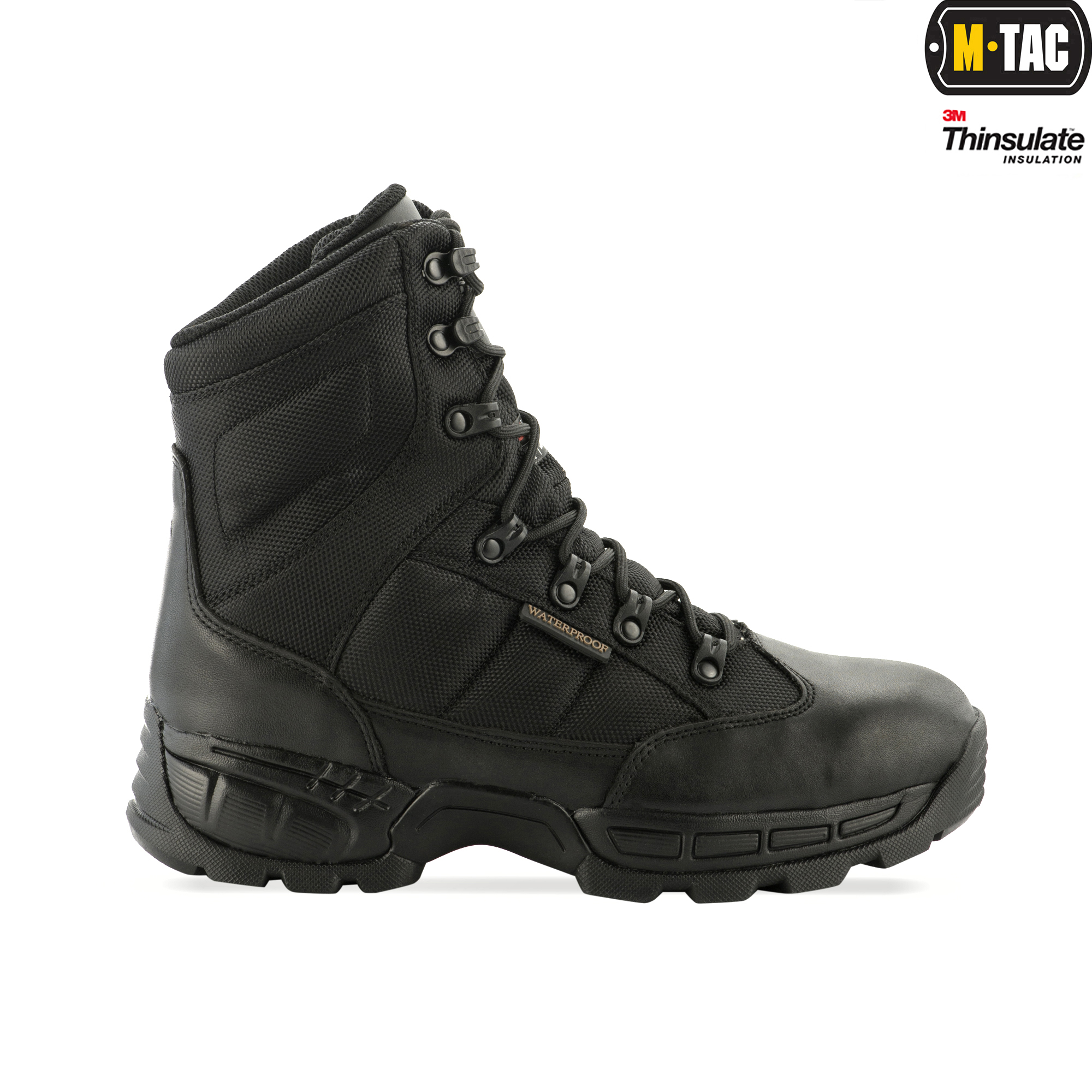 M-Tac ботинки тактические зимние Thinsulate Black — 5