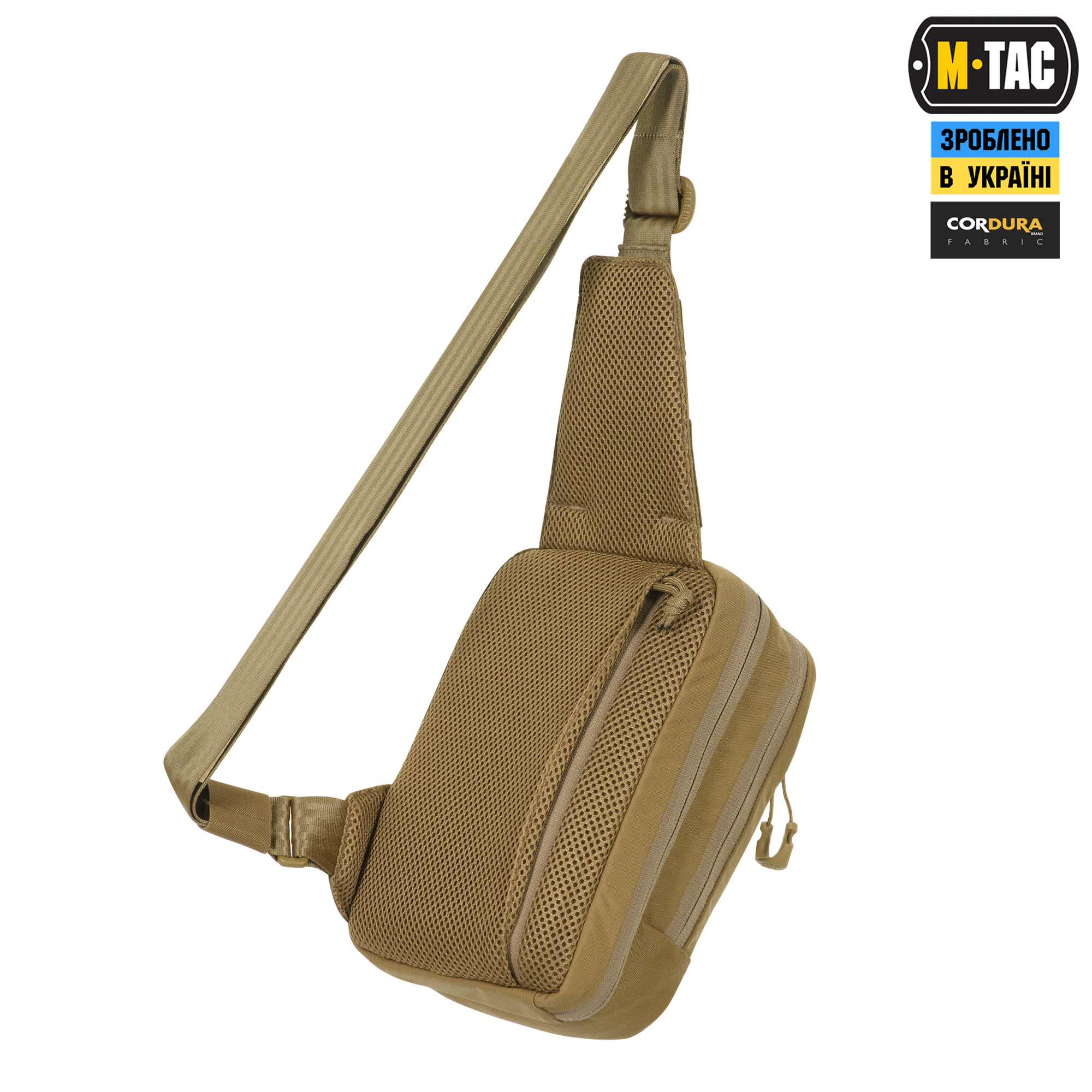 M-Tac сумка Sling Pistol Bag Elite Hex Coyote — 3