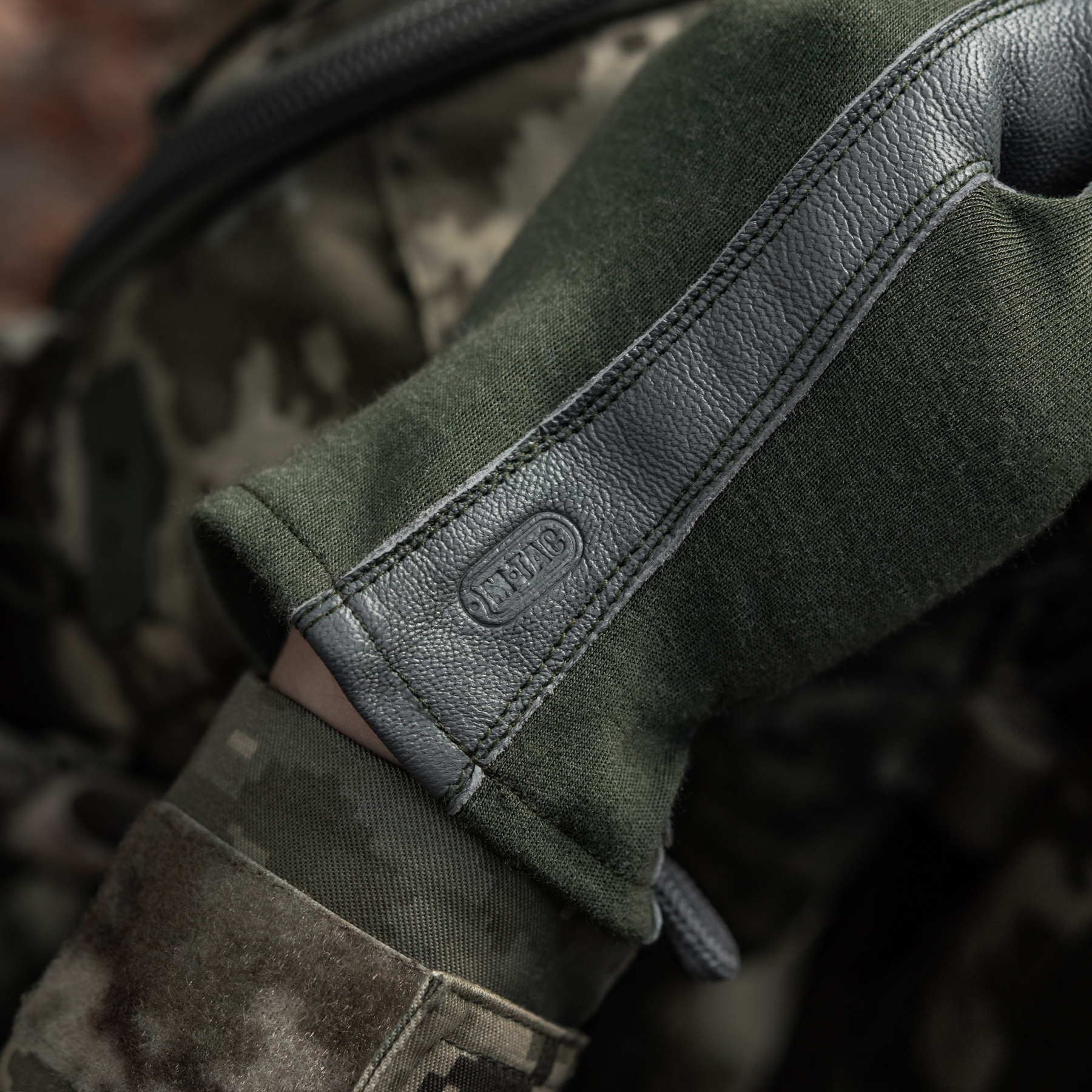 M-Tac перчатки Nomex Sport Leather Olive — 21