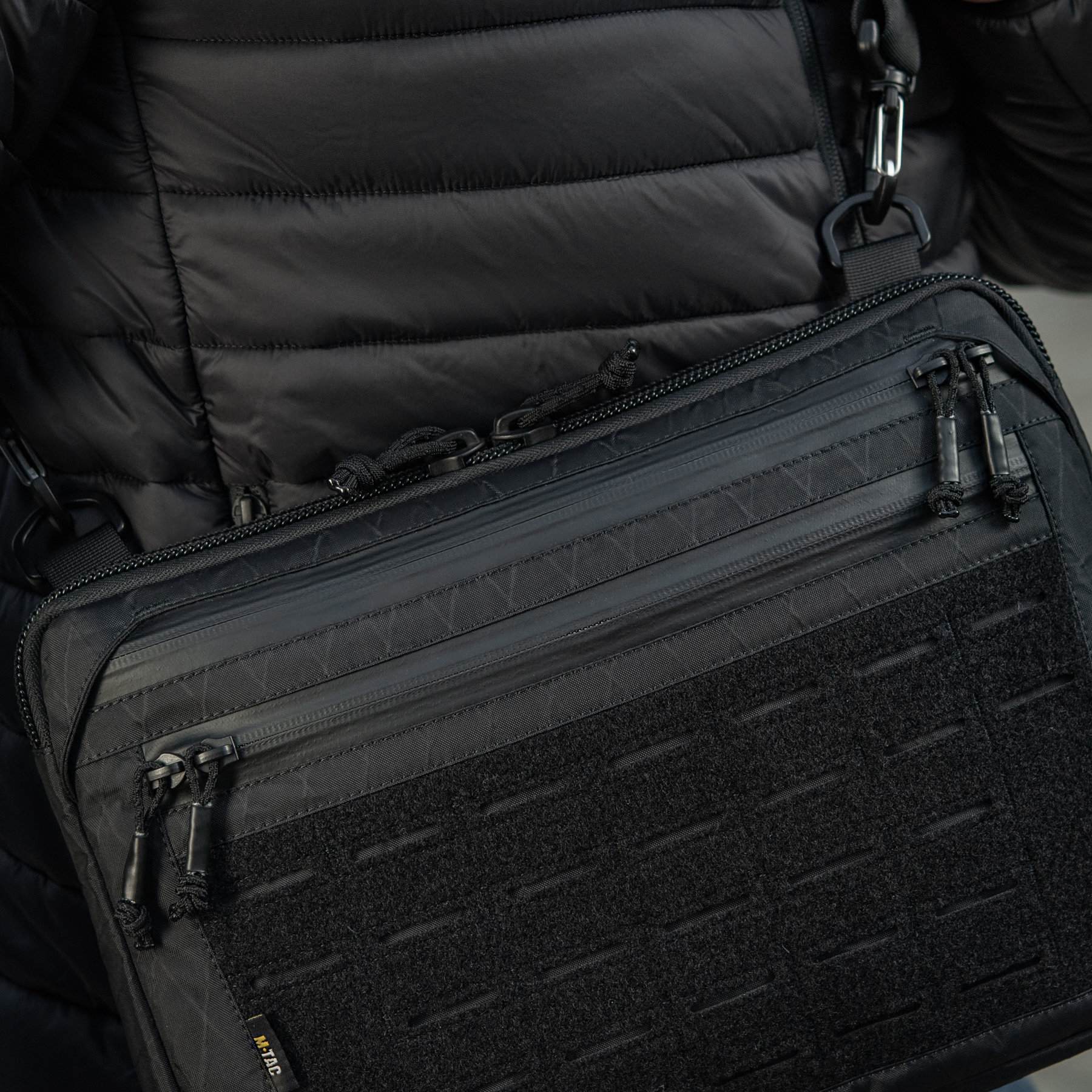 M-Tac сумка Admin Bag Large X-Pac Elite з липучкою Black — 17