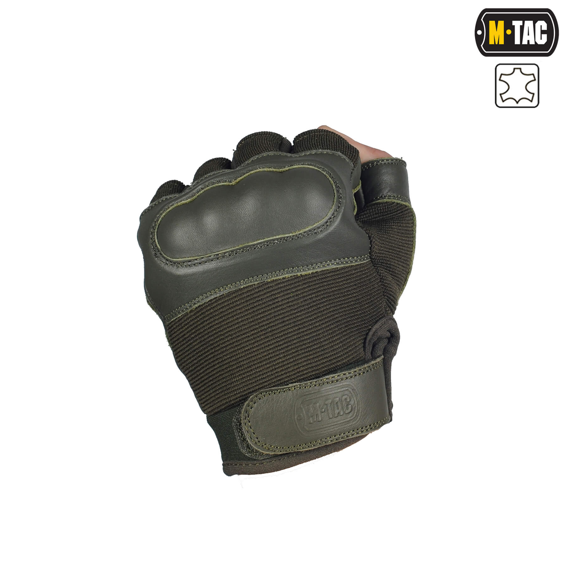 M-Tac перчатки беспалые Assault Mk.4 Olive — 7