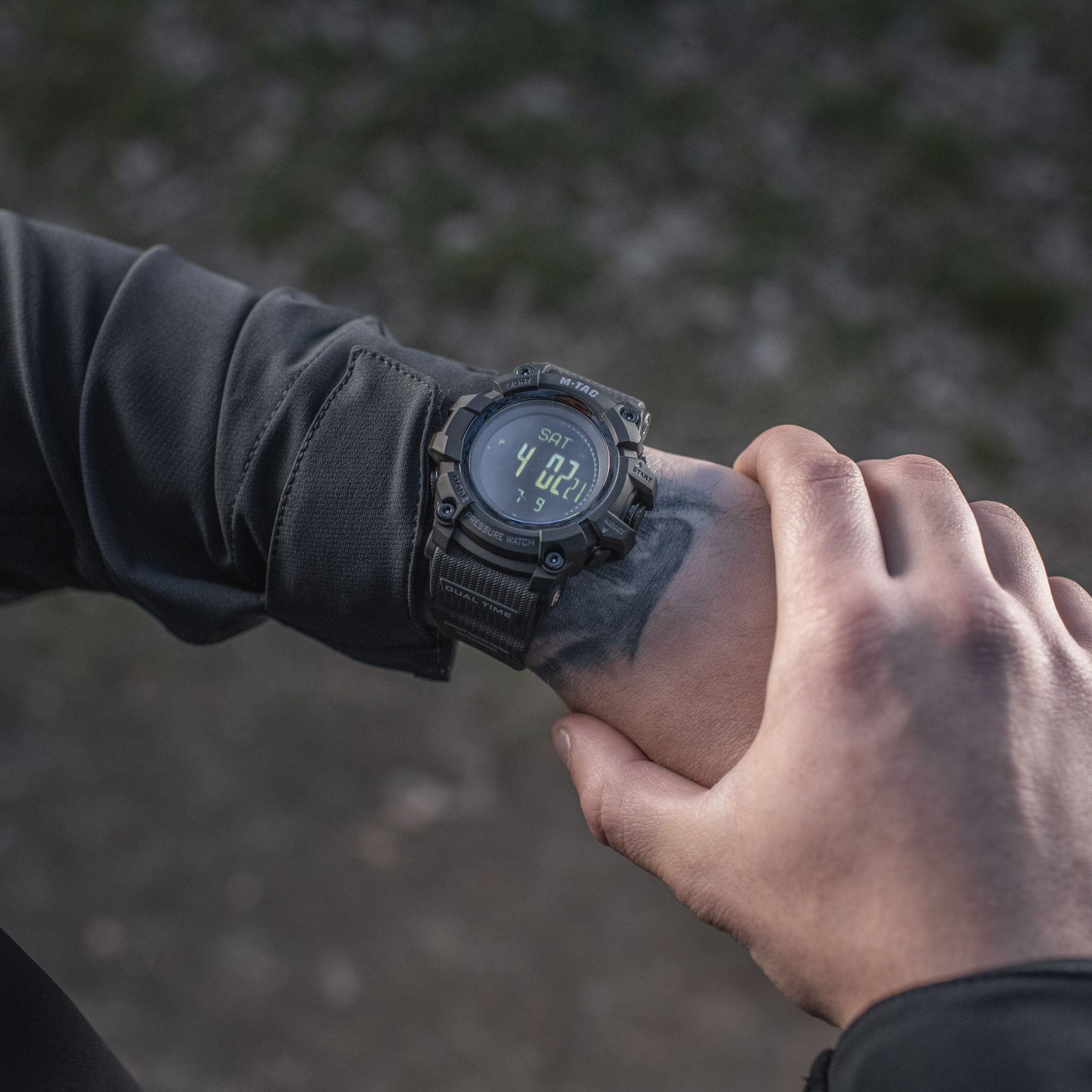 M-Tac часы тактические Adventure Black — 12